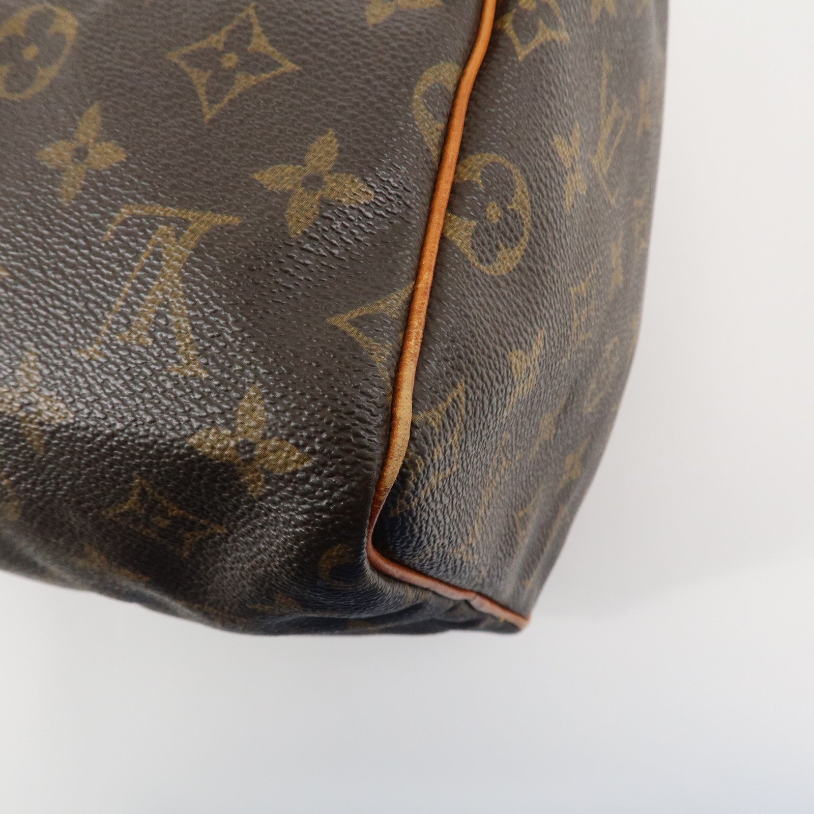 Louis Vuitton Monogram Speedy 30 Hand Bag Boston Bag M41526 Used