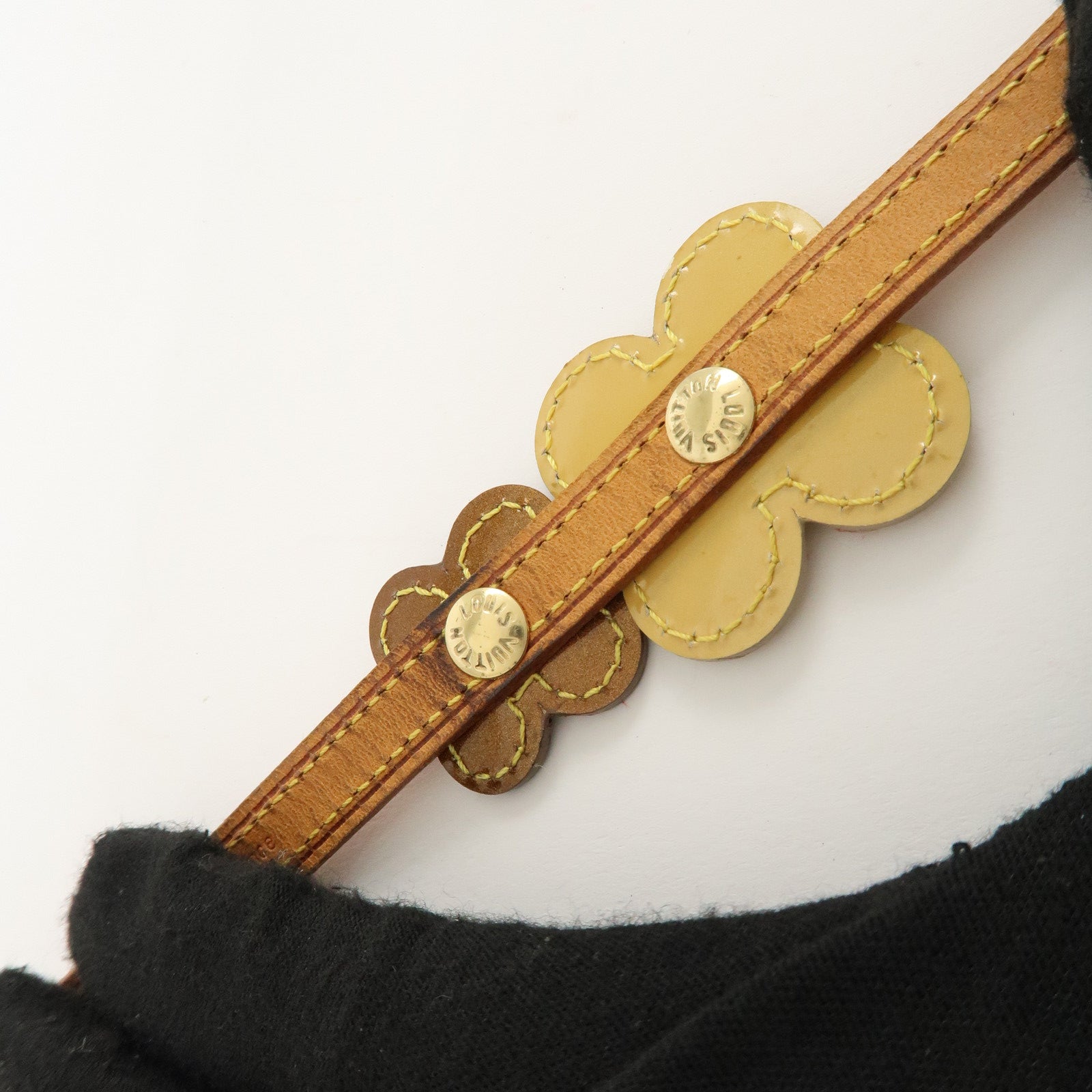 Louis Vuitton Monogram Vernis Flower Lexington Bracelet M92252 Used