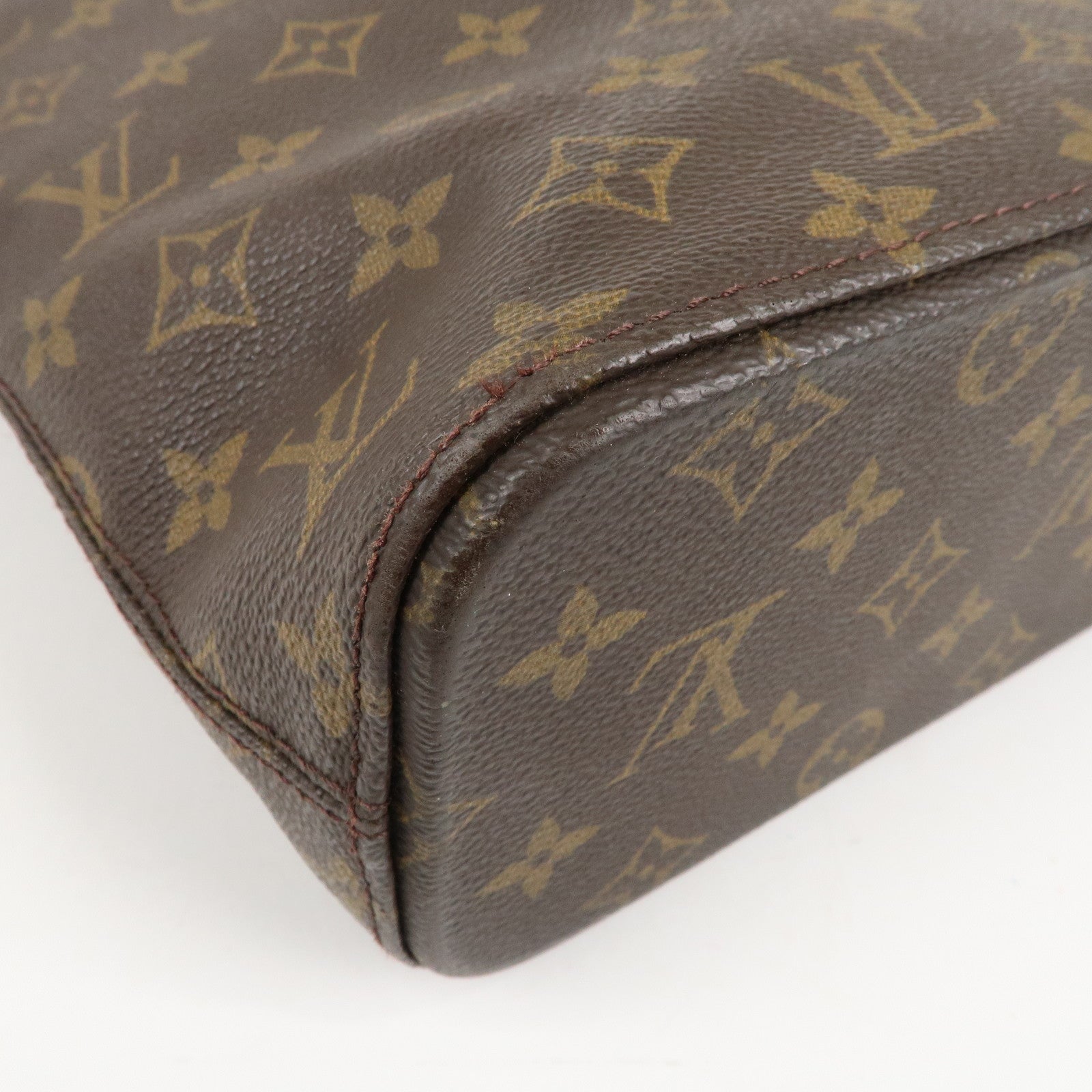 Louis Vuitton Monogram Luco Tote Bag Hand Bag Brown M51155