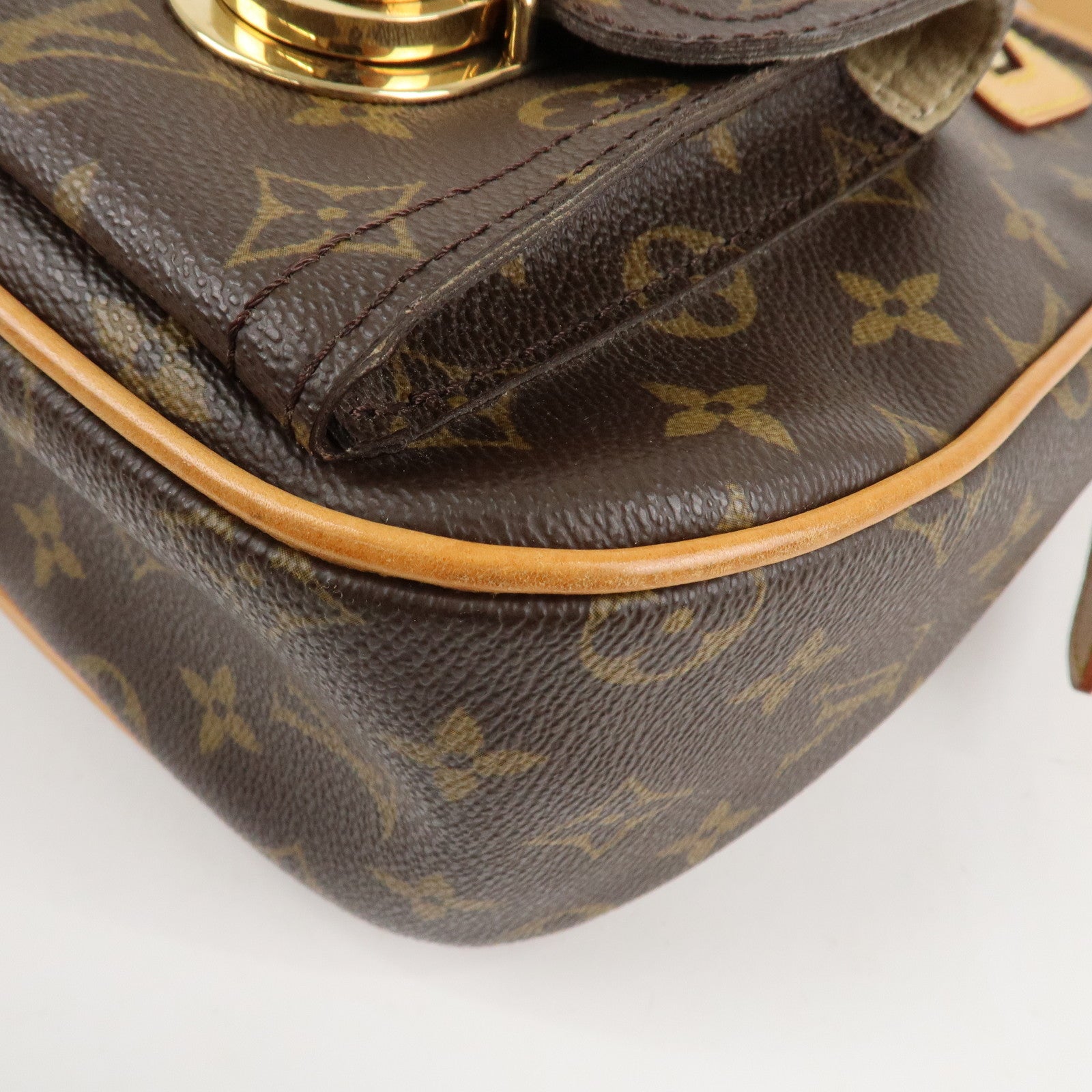 Louis Vuitton Monogram Hudson GM Shoulder Bag M40045 Used