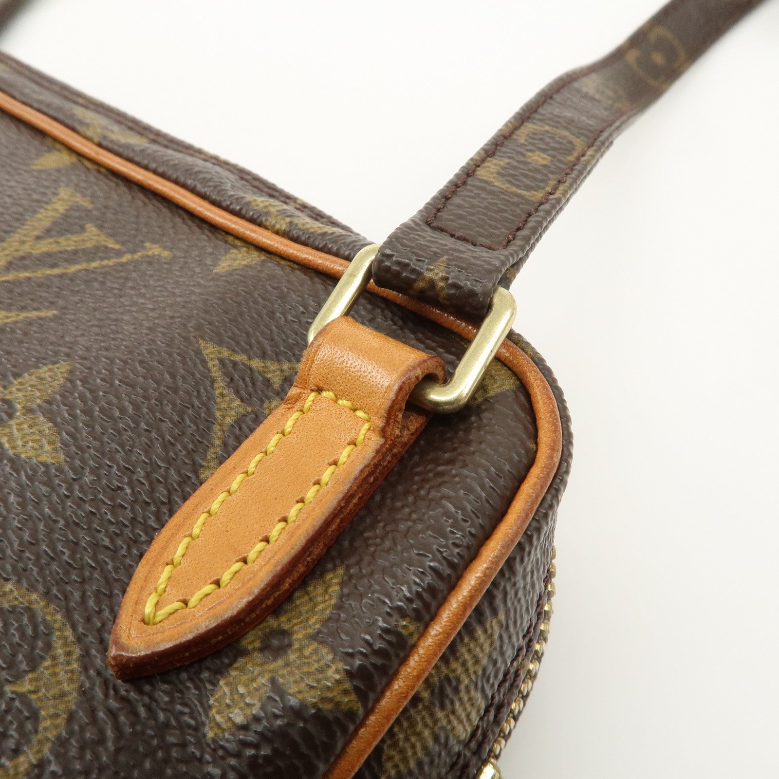 Louis Vuitton Monogram Pochette Marly Bandouliere Brown M51828