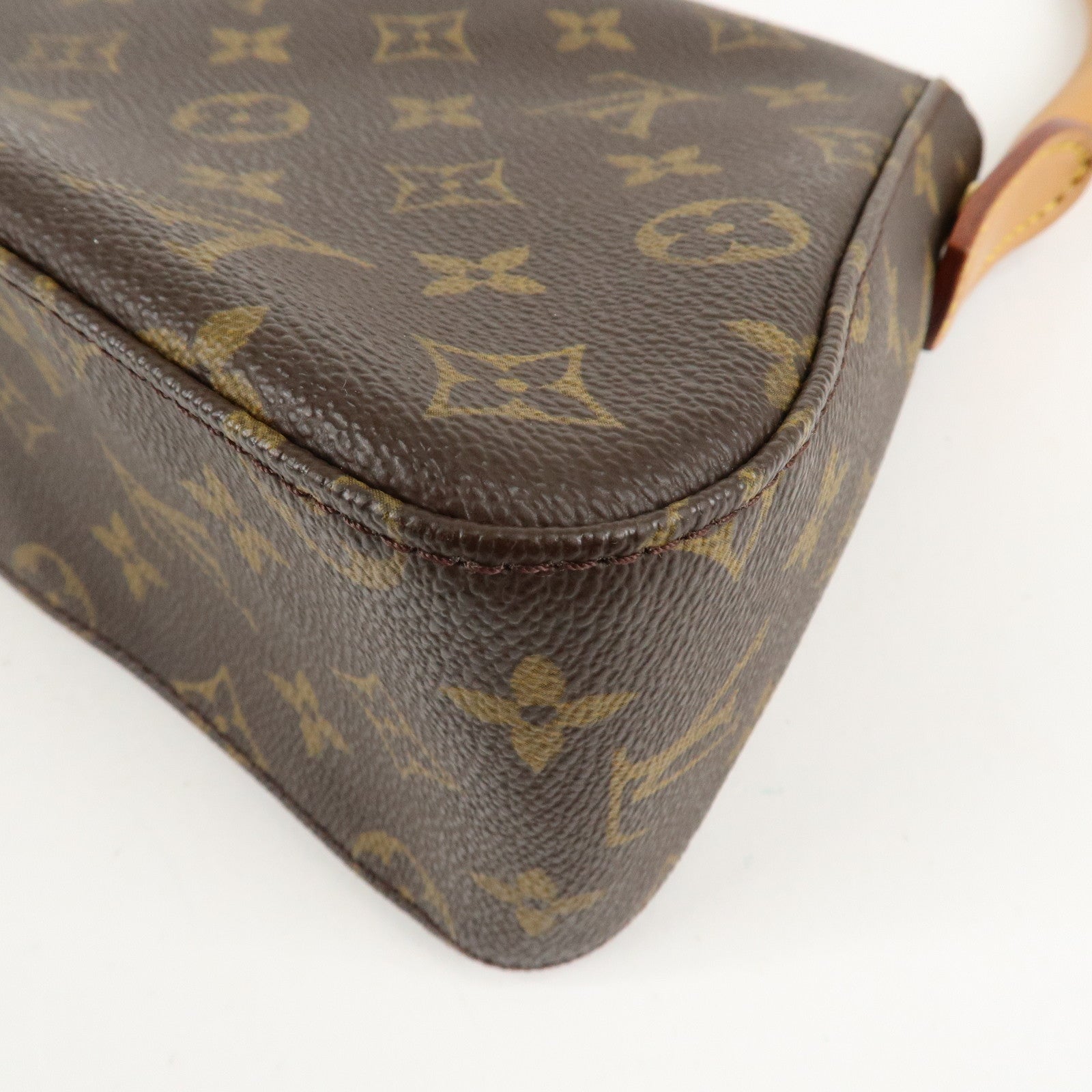 Louis Vuitton Monogram Mini Looping Shoulder Bag Hand Bag M51147 Used