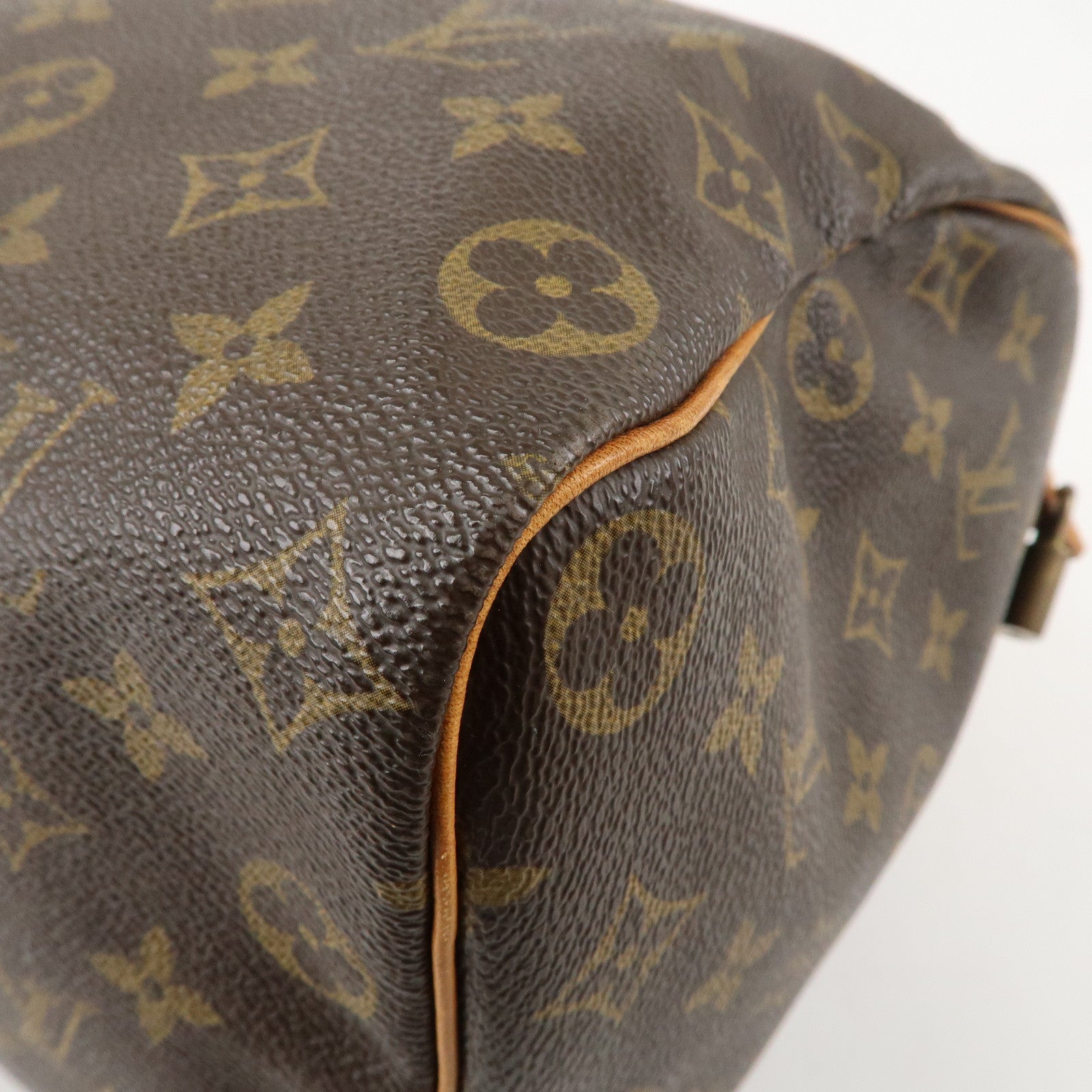 Louis Vuitton Monogram Speedy 35 Hand Bag Boston Bag M41524