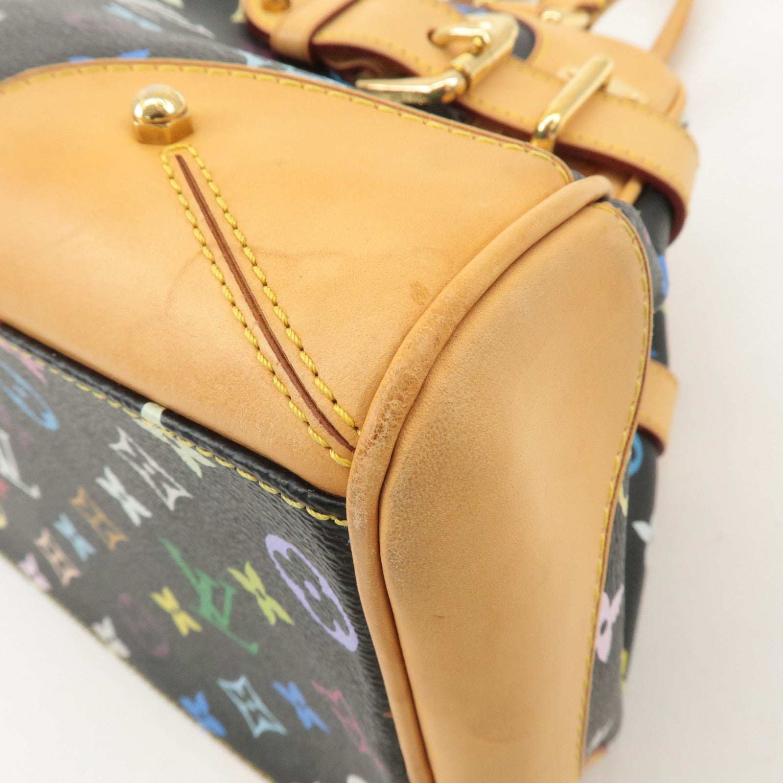 Louis Vuitton Monogram Multi Color Claudia Hand Bag M40194