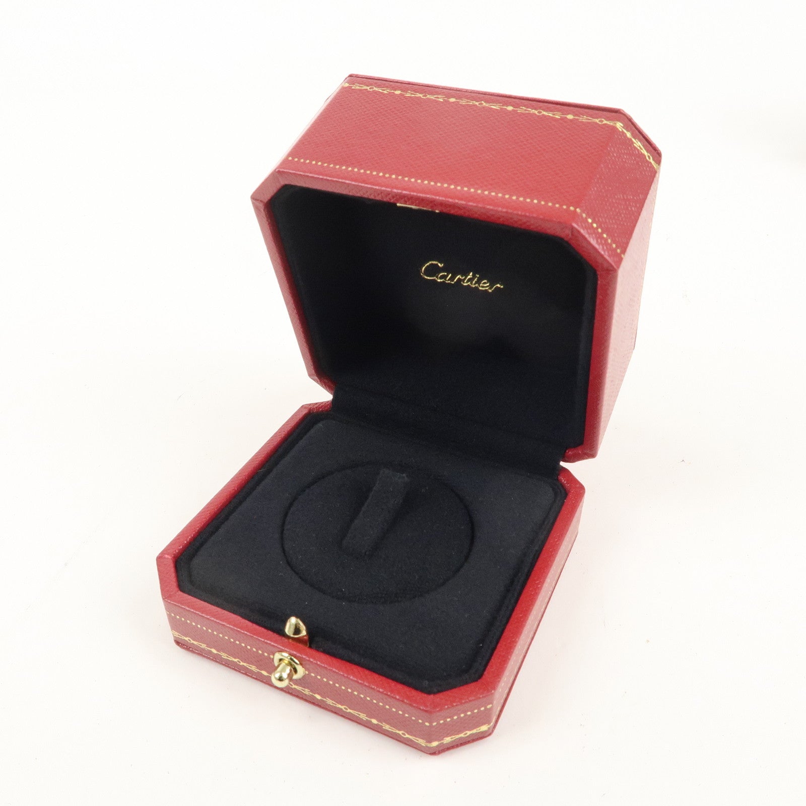 Cartier Set of 10 Ring Box Display Box Jewelry Box For Ring Red