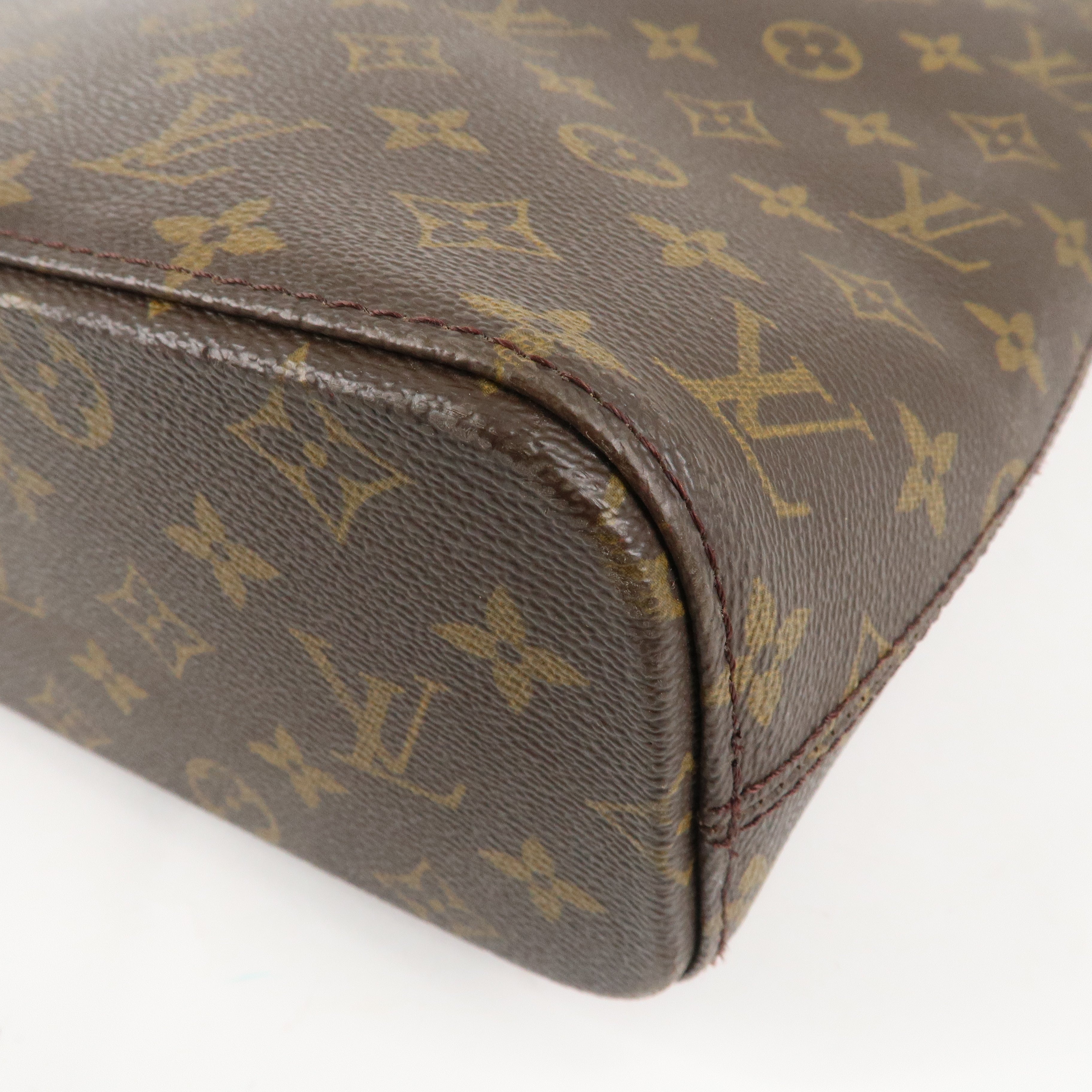 Louis Vuitton Monogram Luco Tote Bag Hand Bag Brown M51155