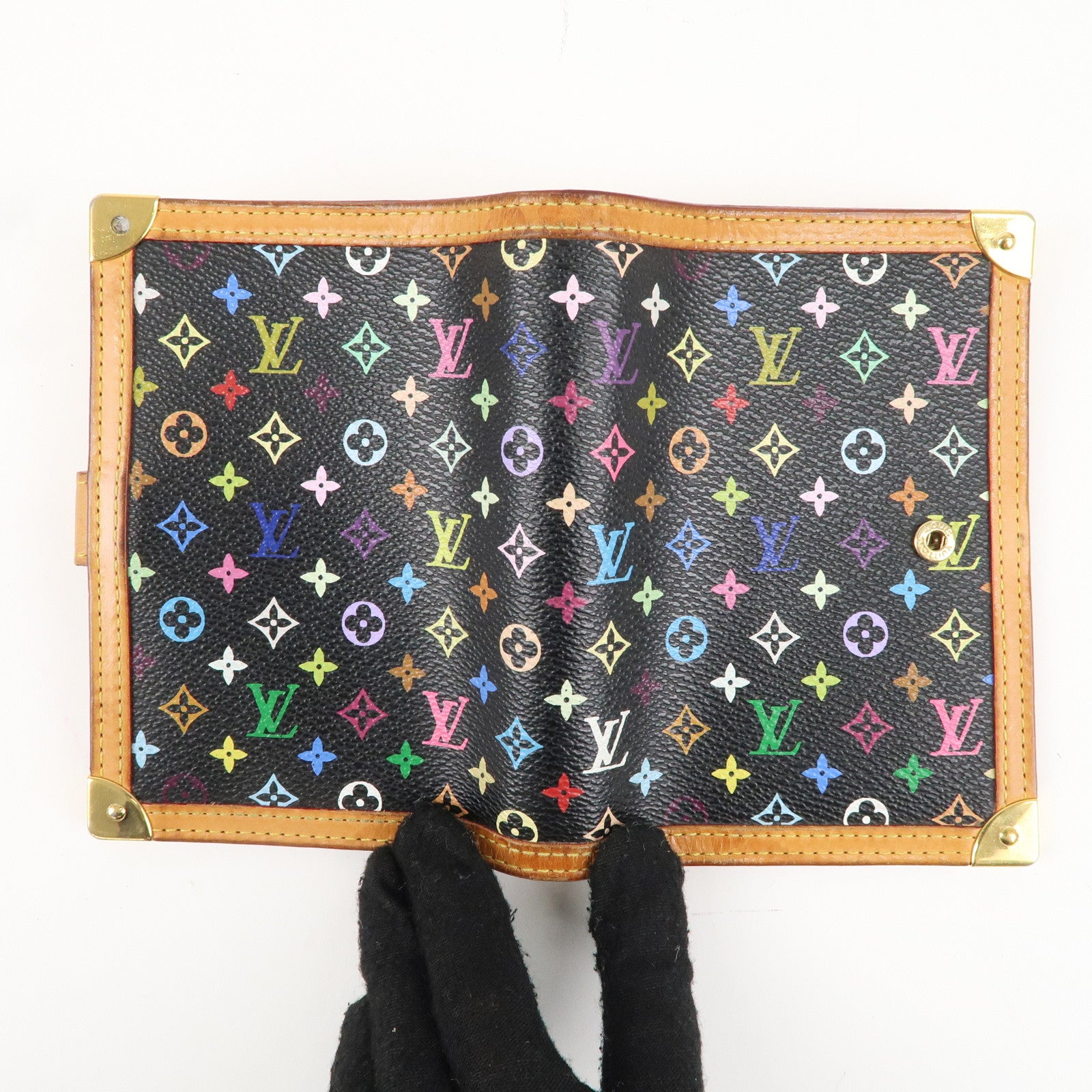 Louis Vuitton Monogram Multi Color Agenda PM Planner Cover R20895