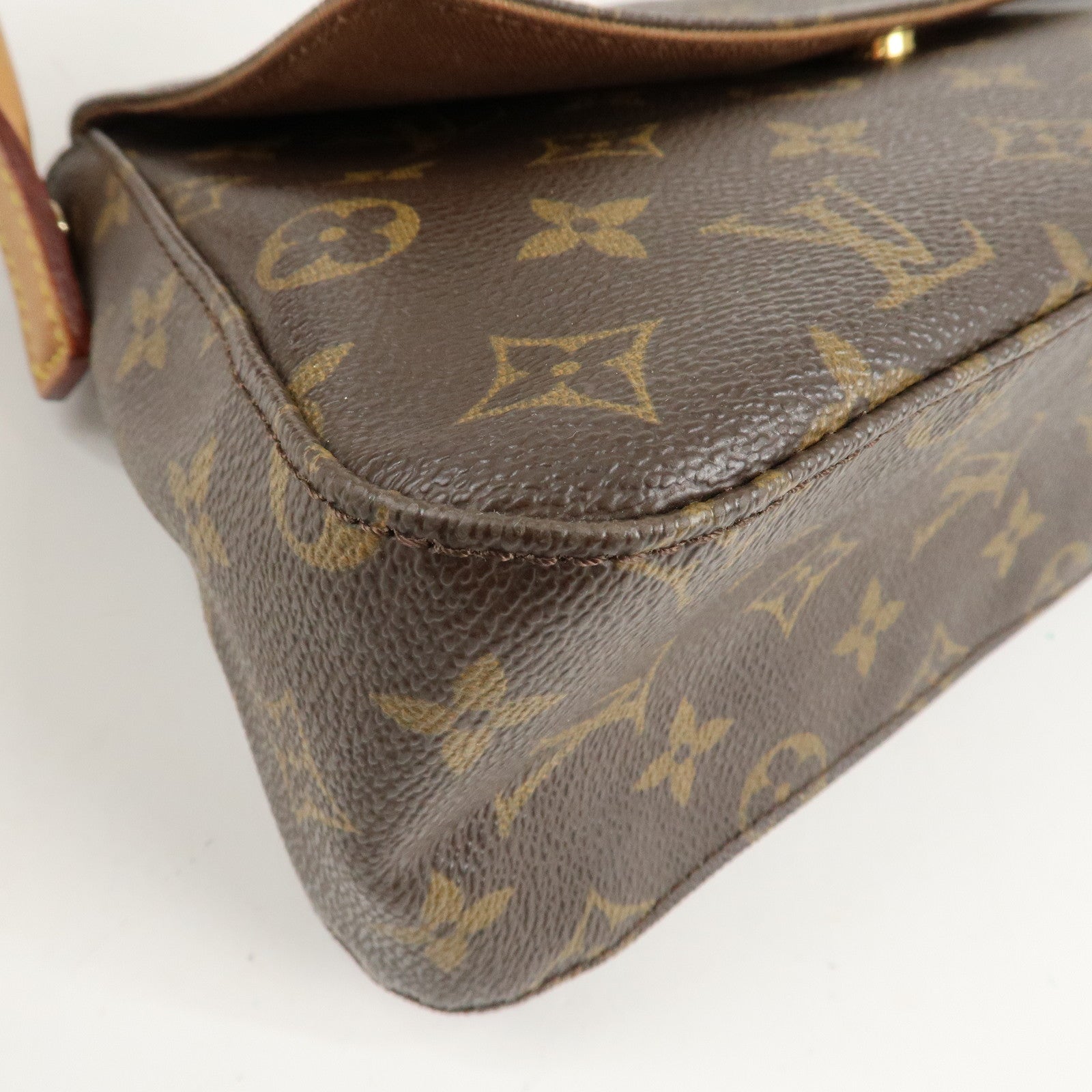 Louis Vuitton Monogram Mini Looping Shoulder Bag Hand Bag M51147 Used