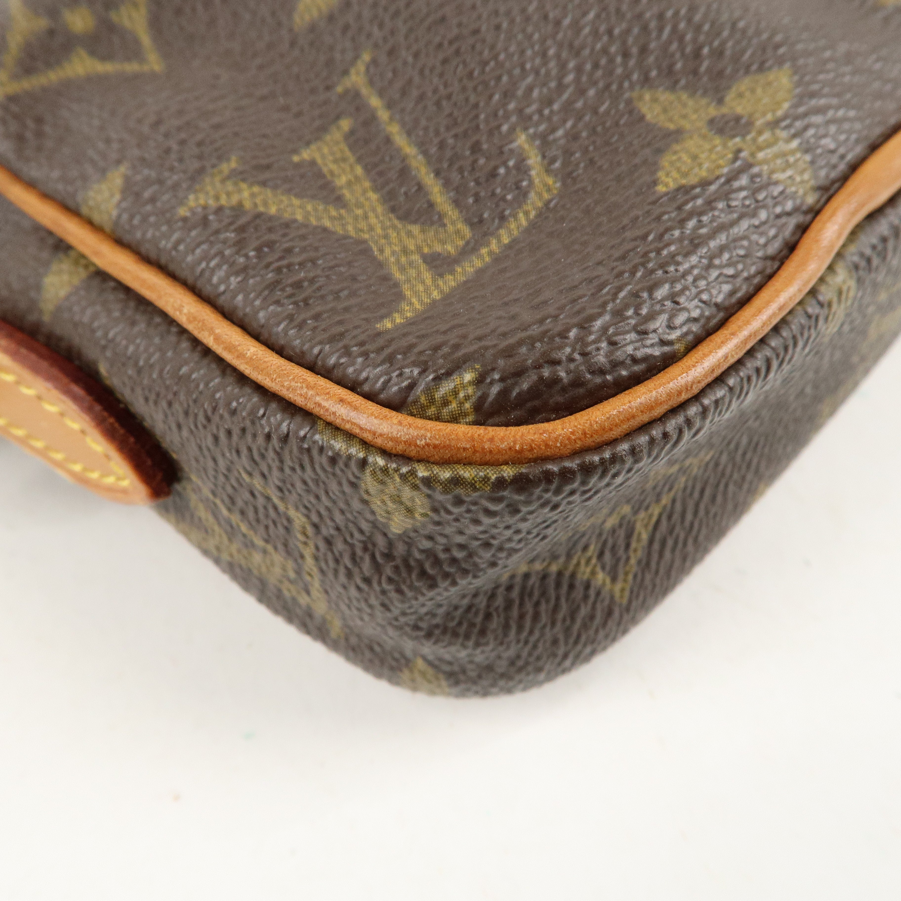 Louis Vuitton Monogram Mini Danube Shoulder Bag Brown M45268