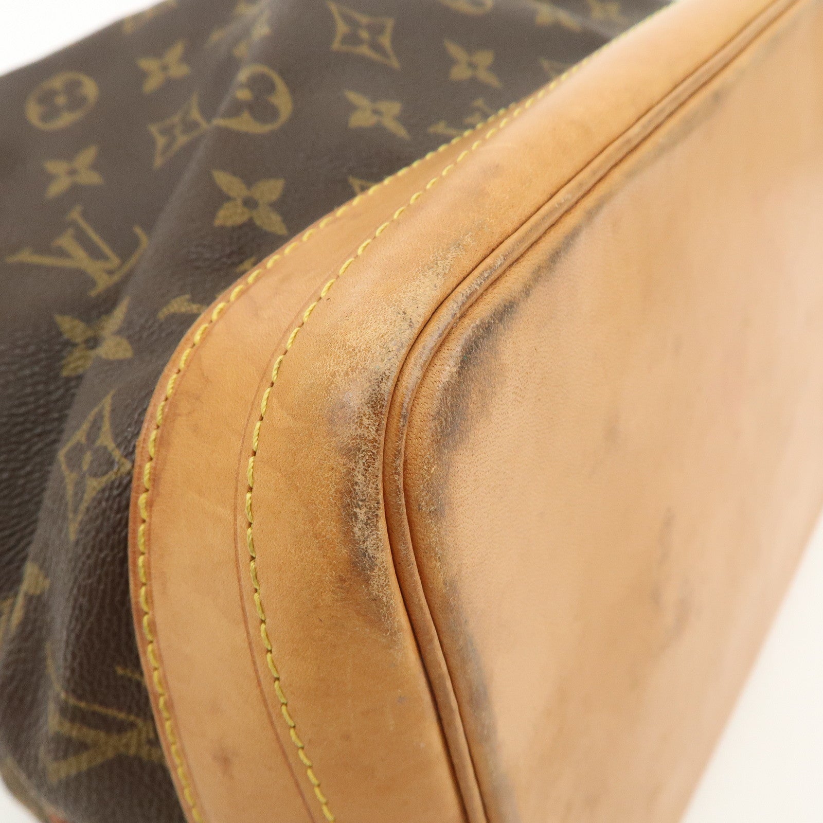 Louis Vuitton Monogram Noe Shoulder Bag Hand Bag Brown M42224