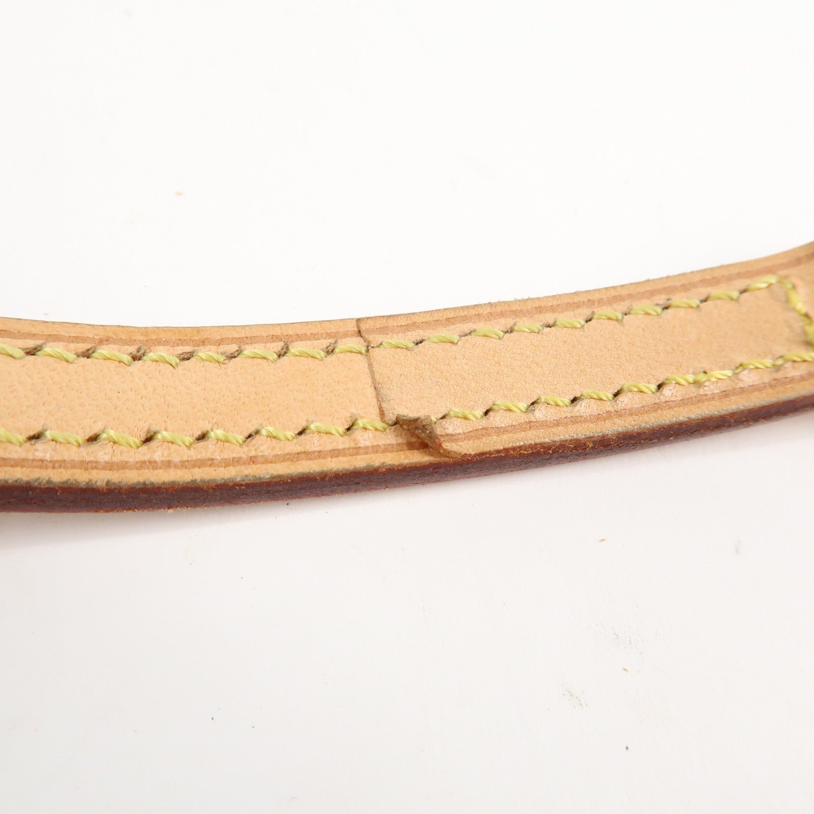 Louis Vuitton Nume Leather Shoulder Strap 120cm Natural J00145 Used