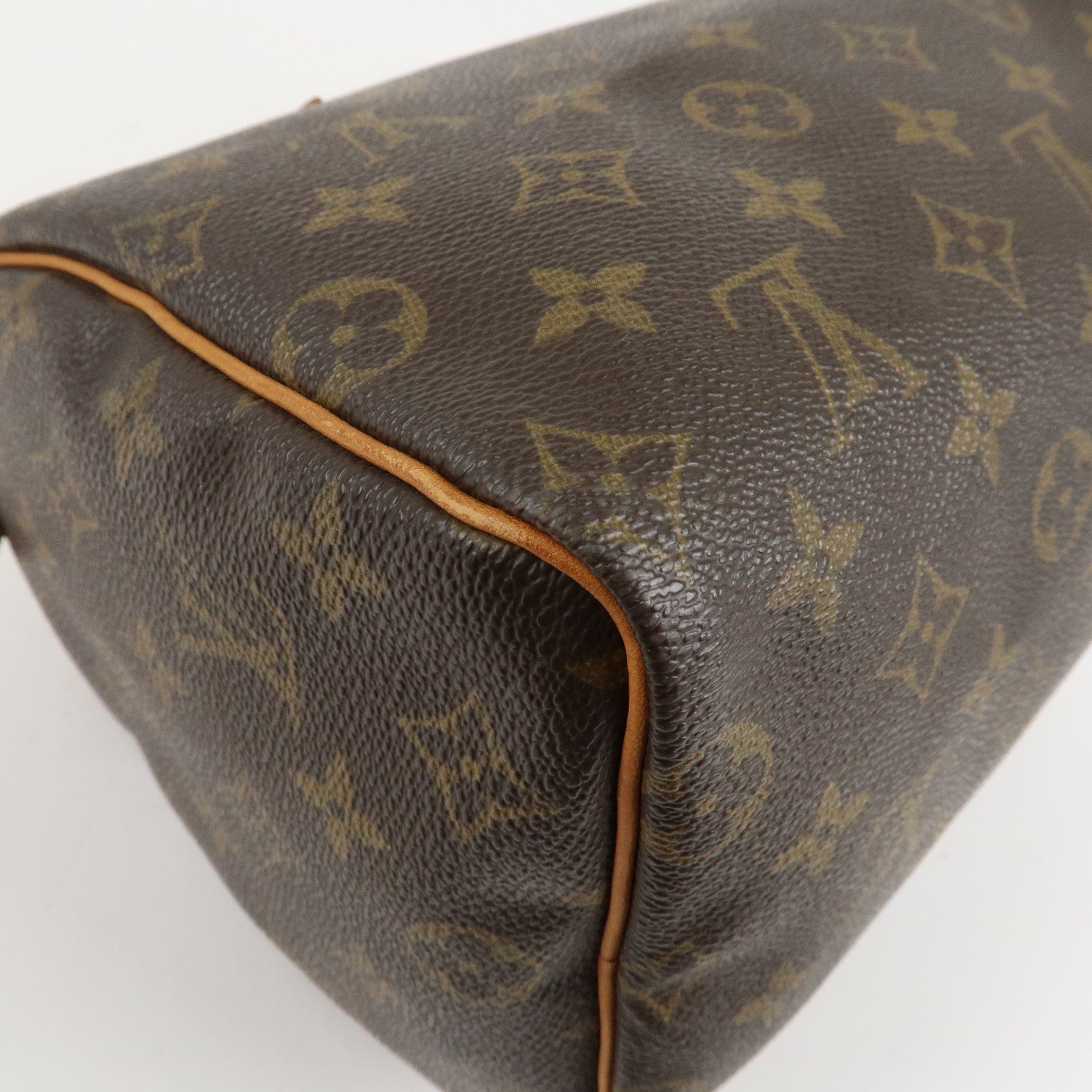 Louis Vuitton Monogram Speedy 25 Hand Bag Boston Bag M41528 Used