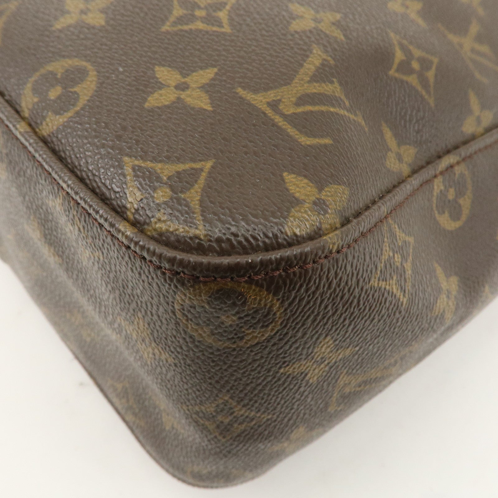 Louis Vuitton Monogram Looping GM Shoulder Bag Brown M51145