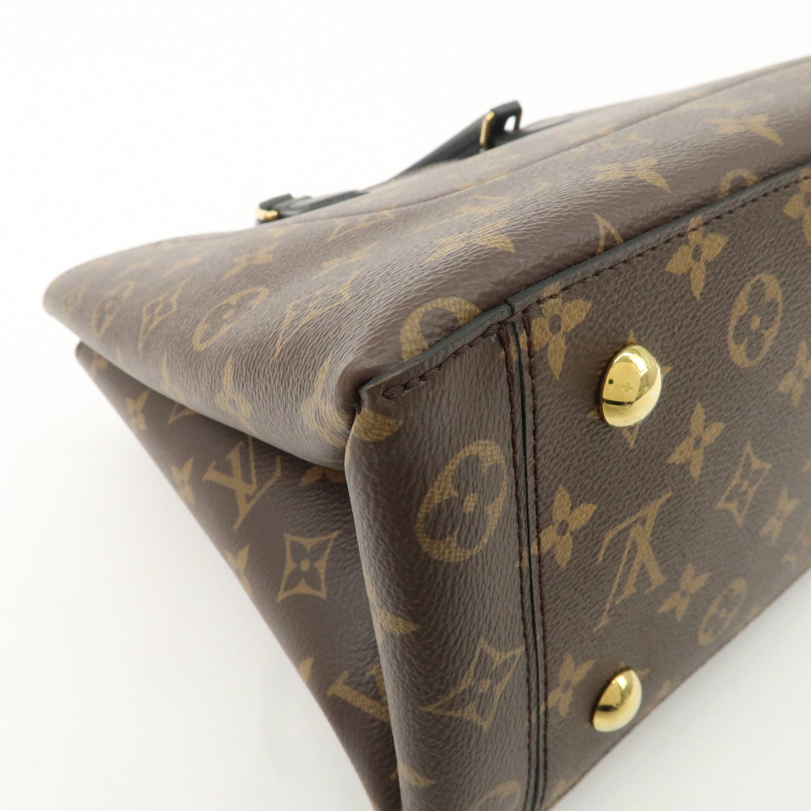 Louis Vuitton Monogram Flower Tote 2Way Hand Bag Noir M43550