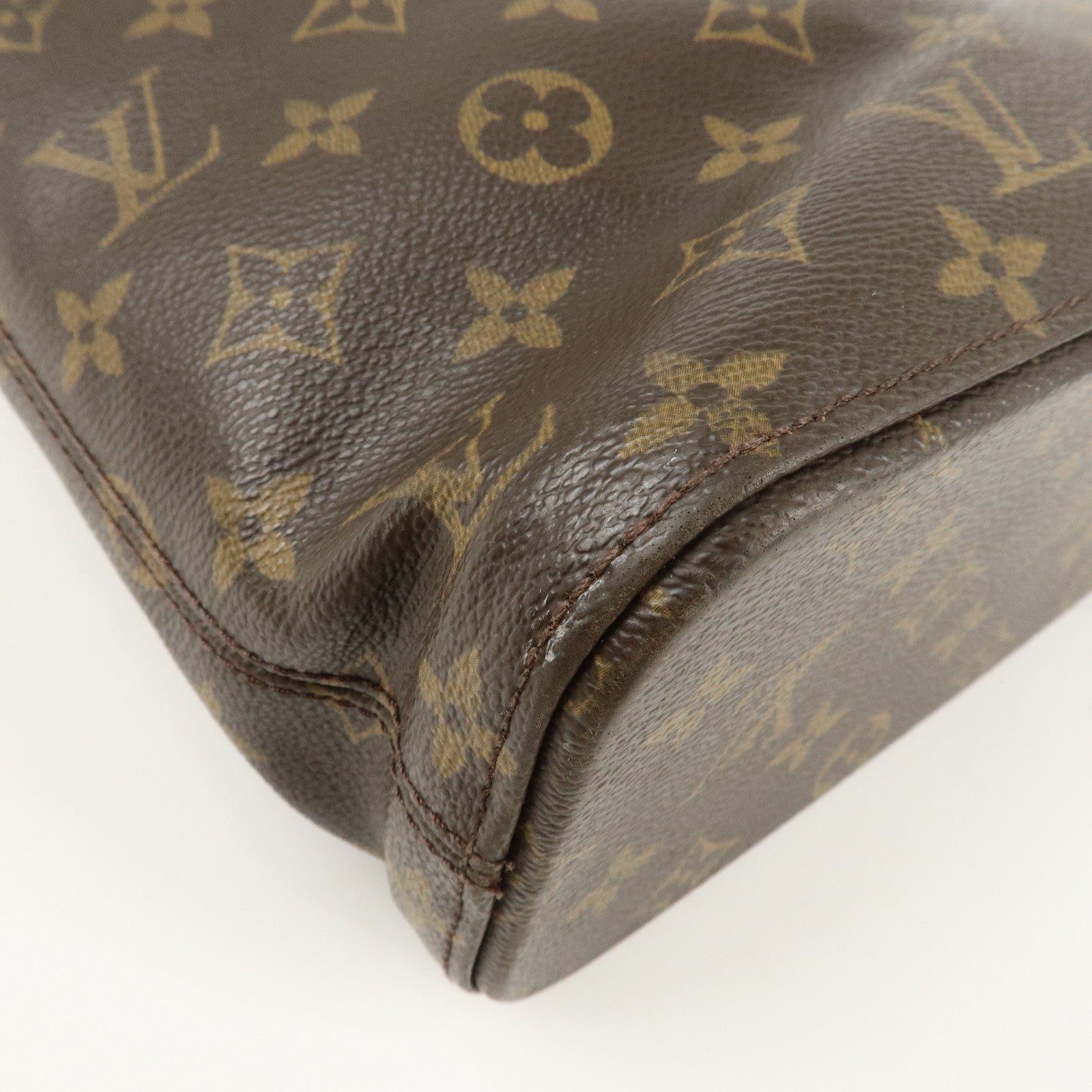 Louis Vuitton Monogram Luco Tote Bag Hand Bag Brown M51155