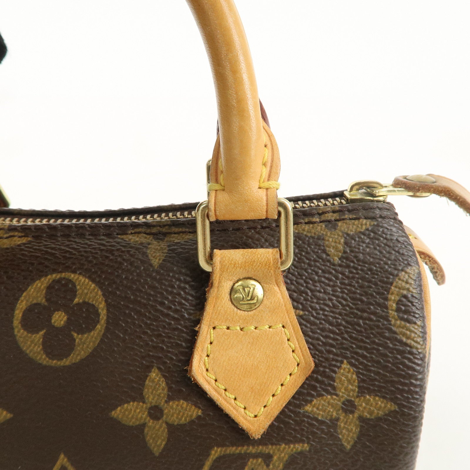 Louis Vuitton Monogram Mini Speedy 
Strap 120cm 1.6cm M41534