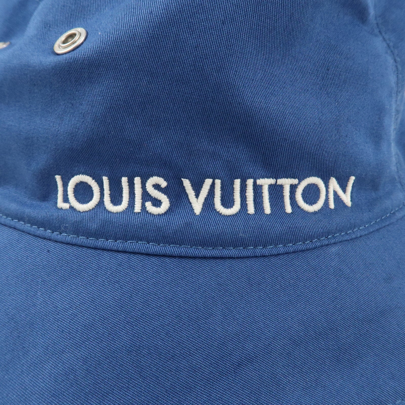 Louis Vuitton Monogram Denim Bucket Hat Essential 58 M78772 Used