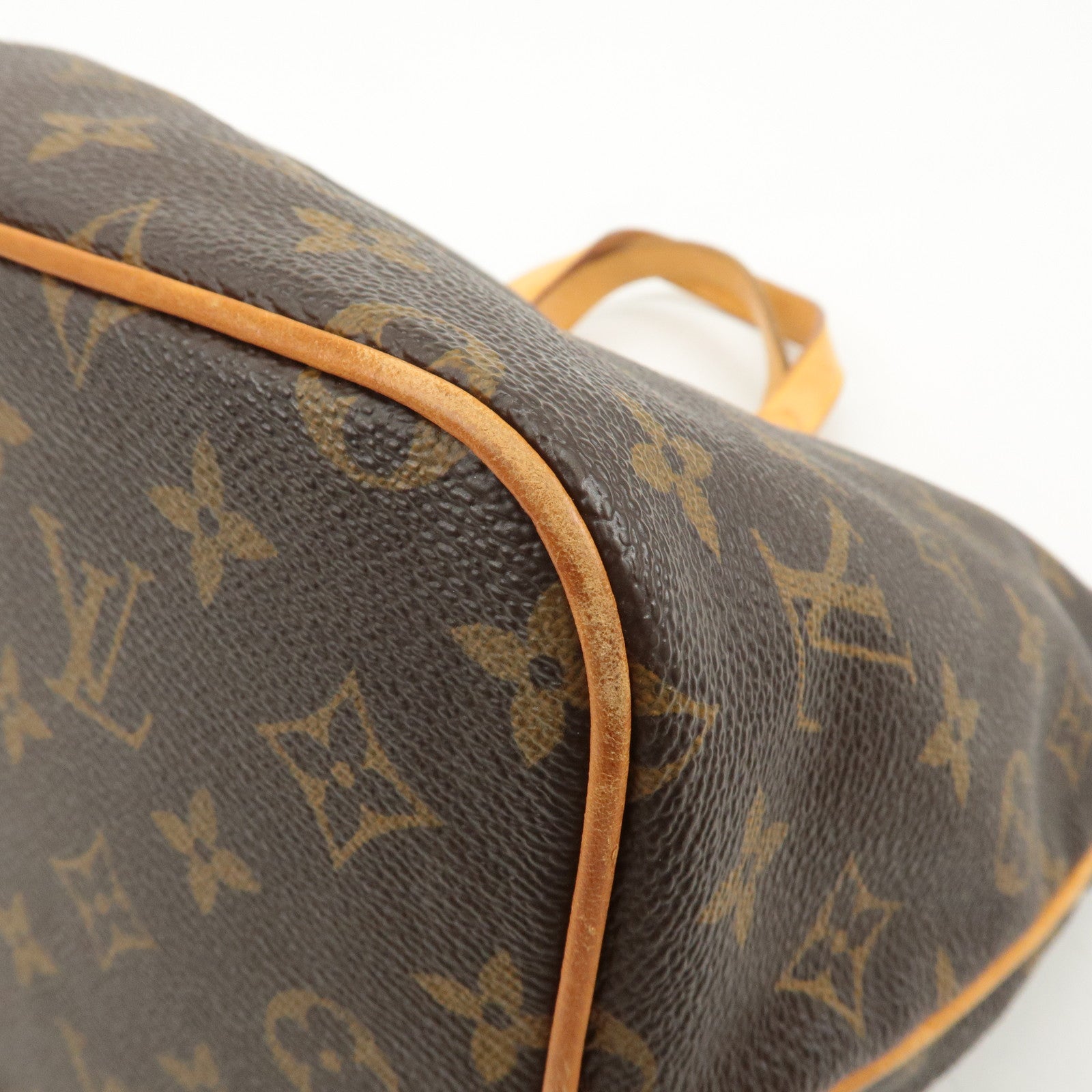 Louis Vuitton Monogram Palermo PM 2Way Hand Bag Brown M40145