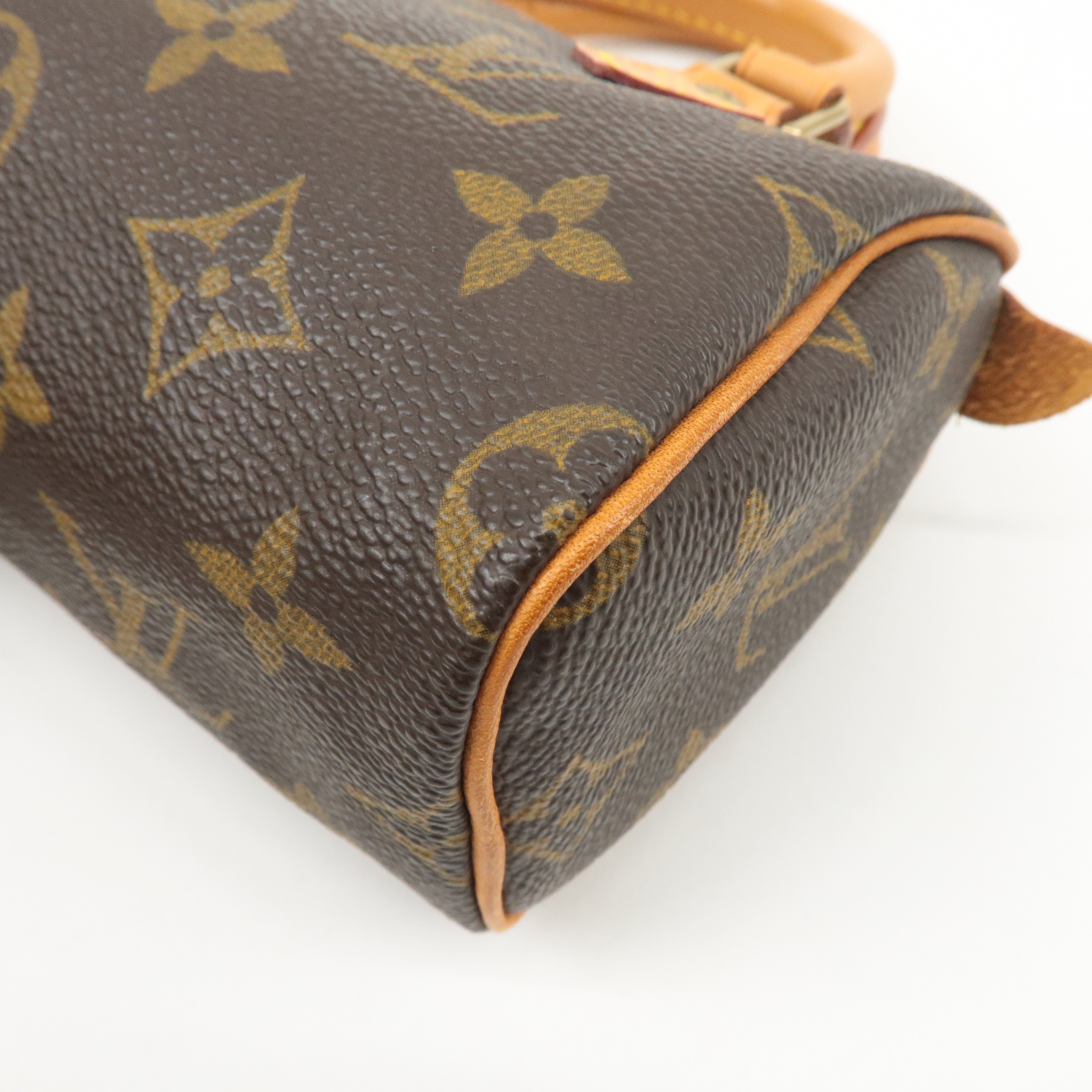 Louis Vuitton Monogram Mini Speedy 
Shoulder Strap M41534/J75010