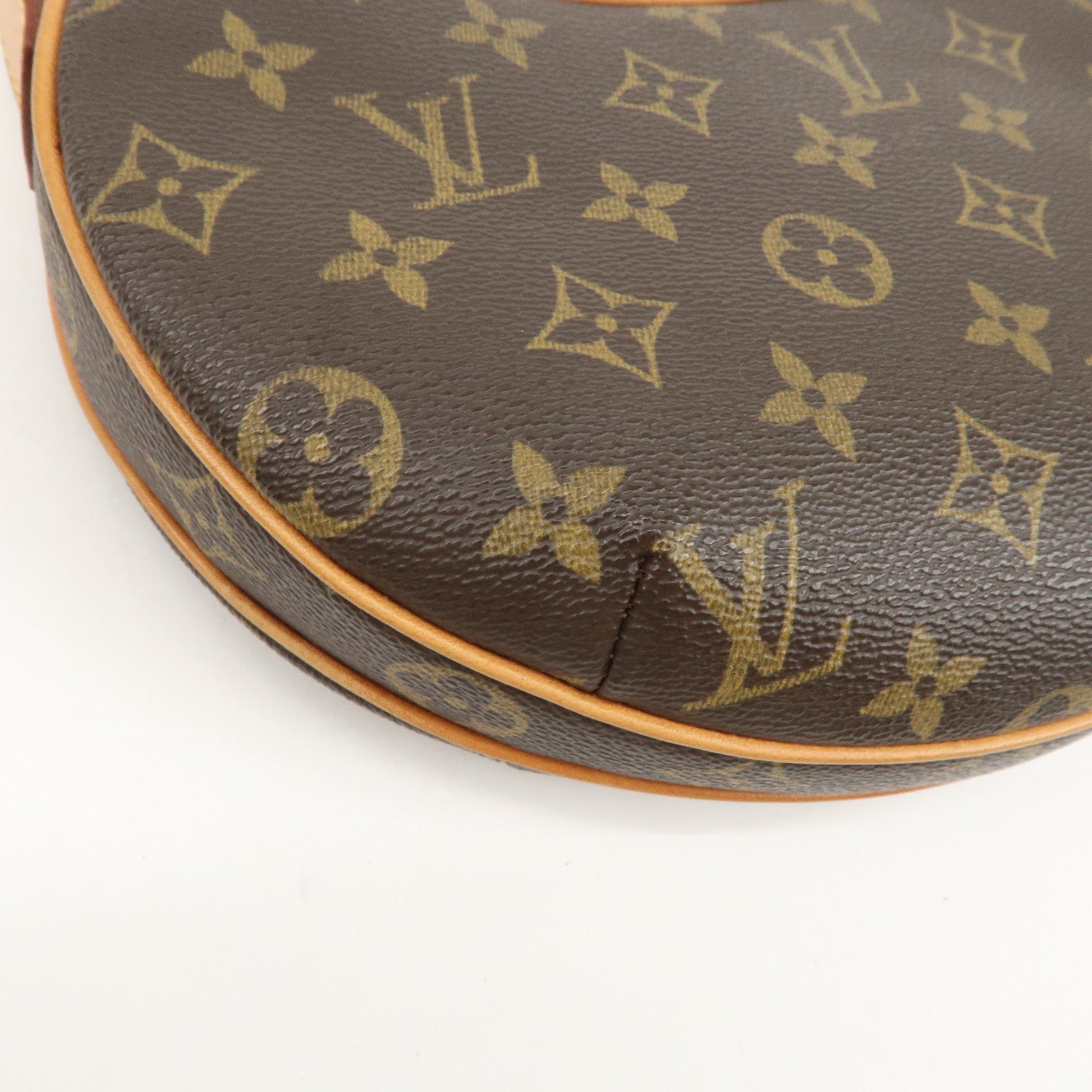 Louis Vuitton Monogram Pochette Croissant Shoulder Bag M51510 Used