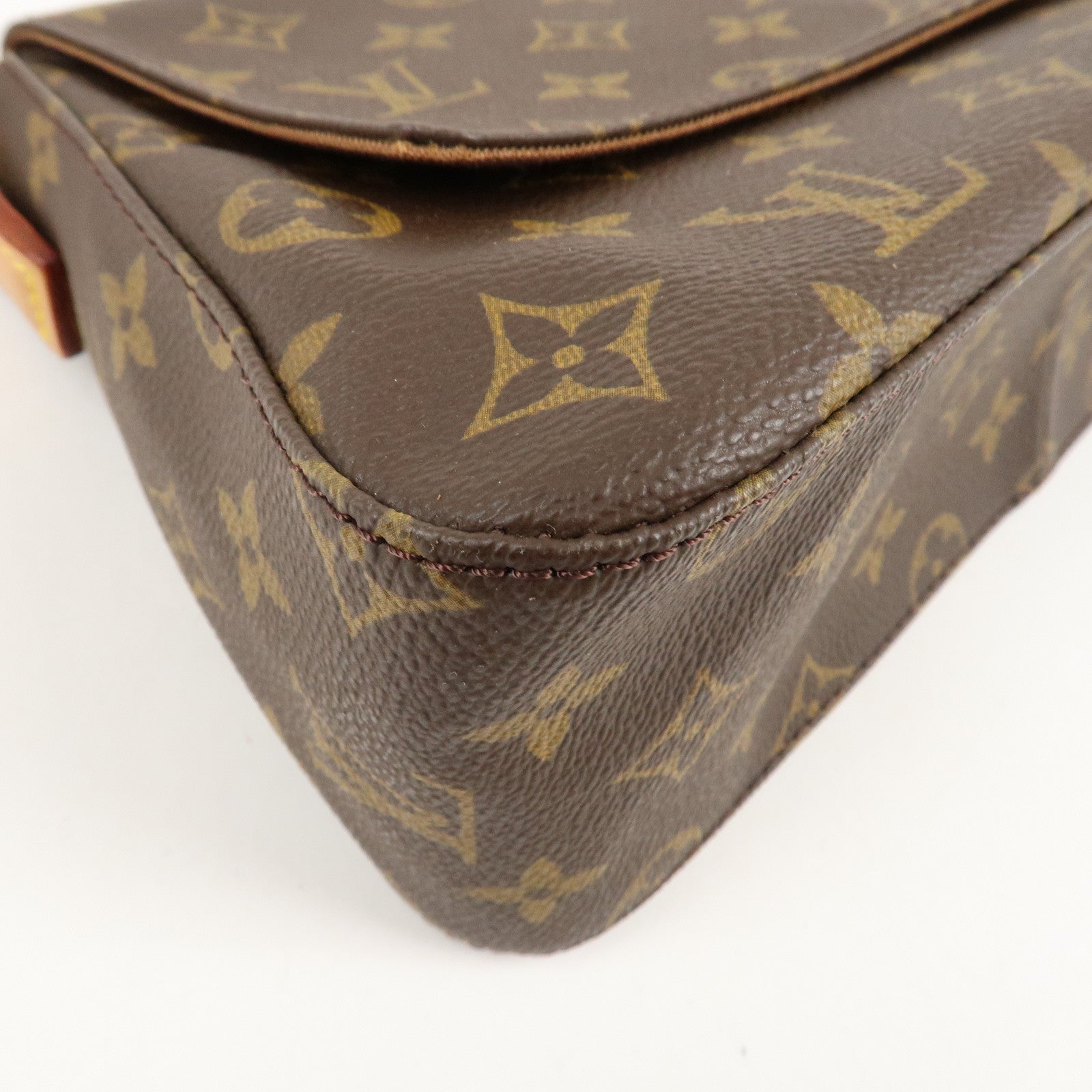 Louis Vuitton Monogram Mini Looping Shoulder Bag Hand Bag M51147 Used