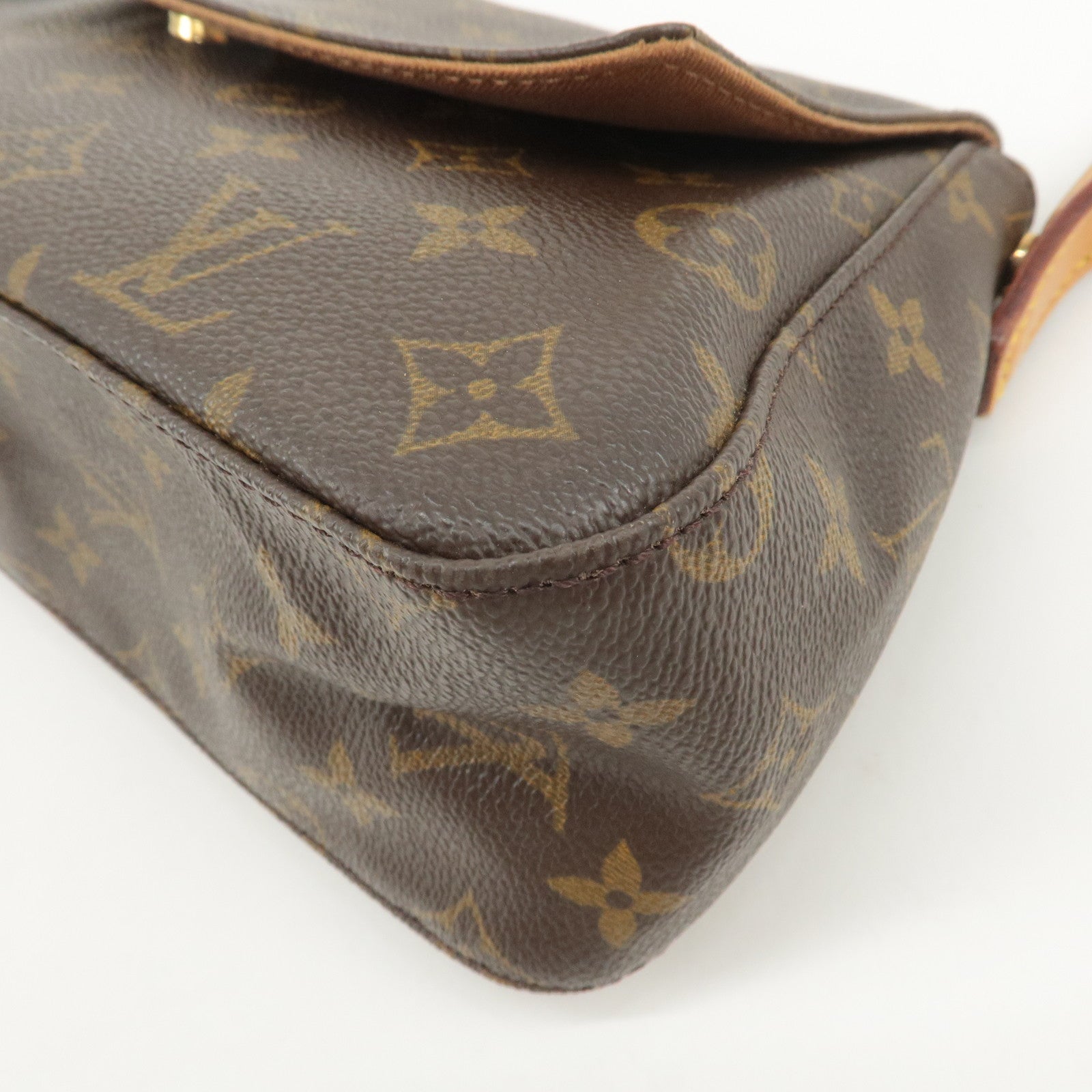 Louis Vuitton Monogram Mini Looping Shoulder Bag Hand Bag M51147 Used