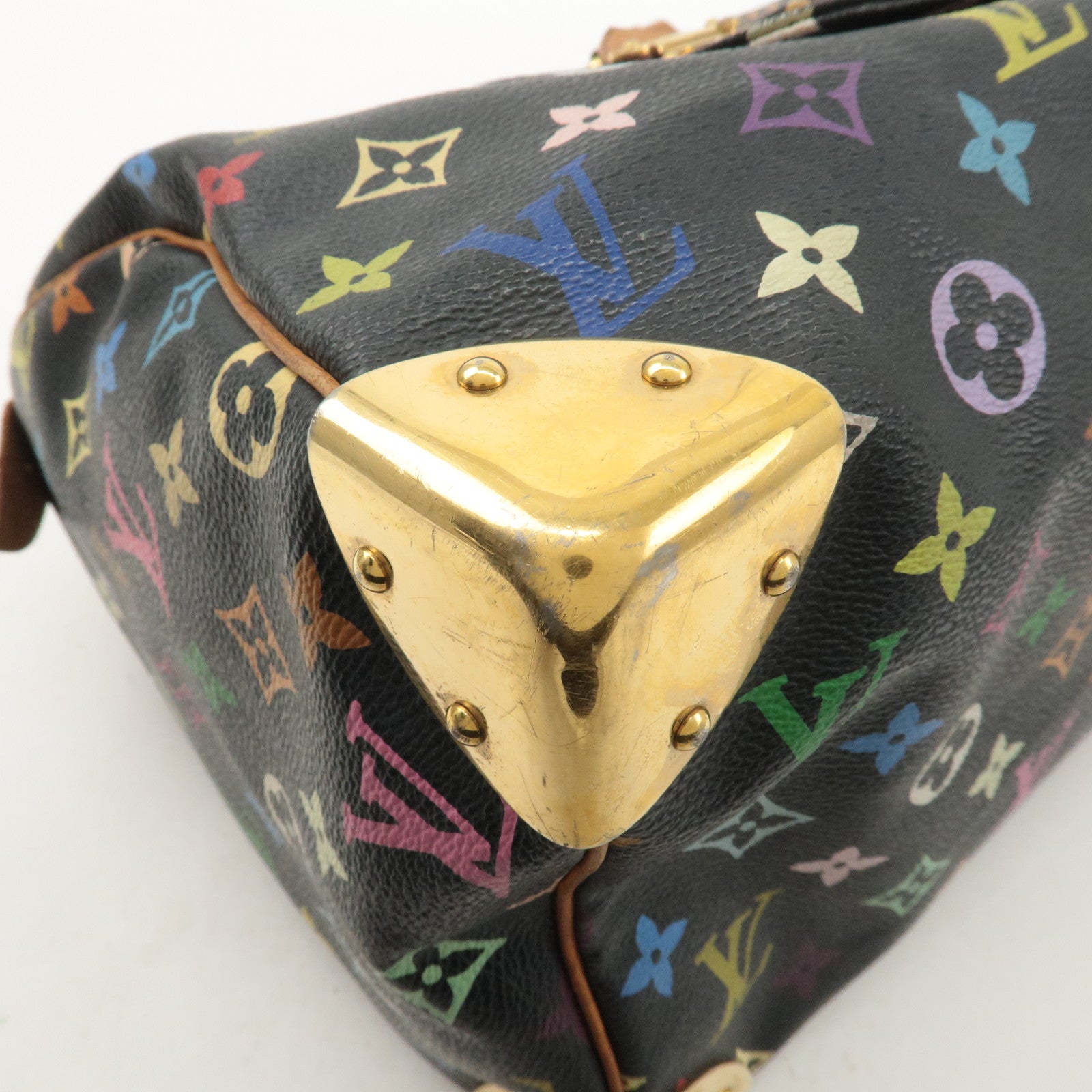 Louis Vuitton Monogram Multi Color Speedy 30 Hand Bag M92642