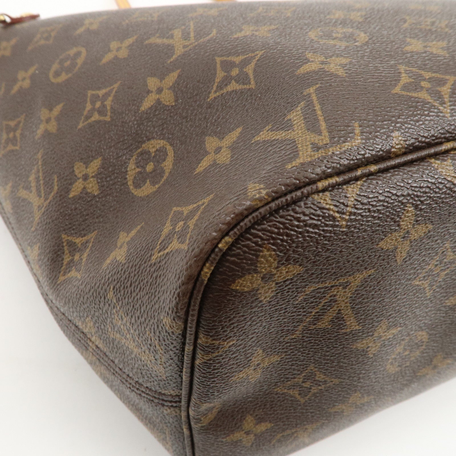 Louis Vuitton Monogram Neverfull MM Tote Bag M41177 Used