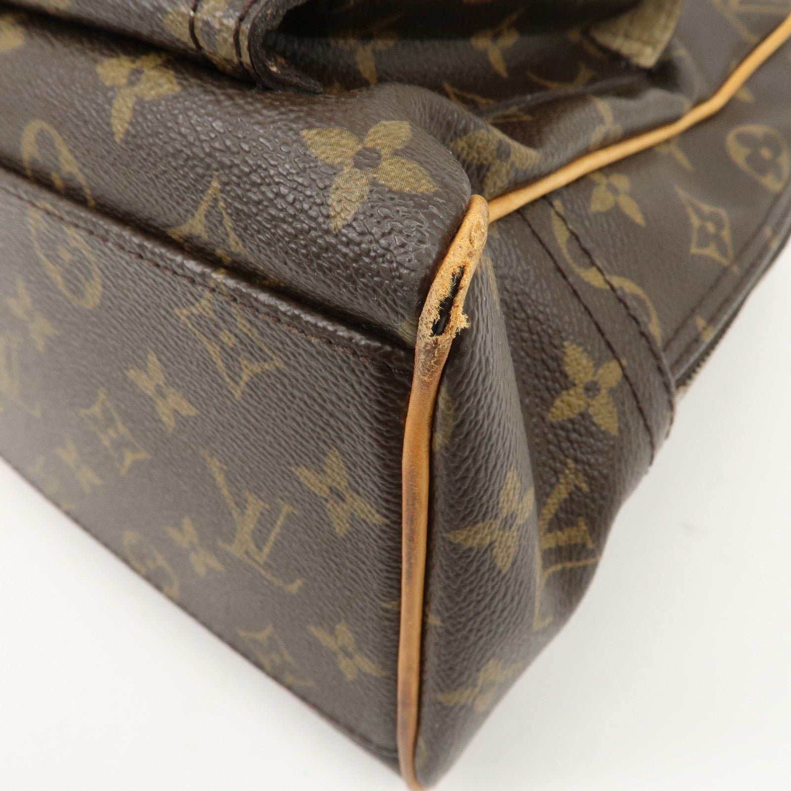 Louis Vuitton Monogram Manhattan GM Hand Bag Boston Bag M40025 Used