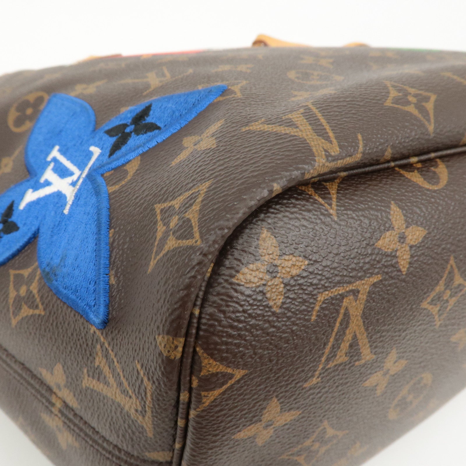 Louis Vuitton Monogram Patches Neverfull MM Tote Bag M43988