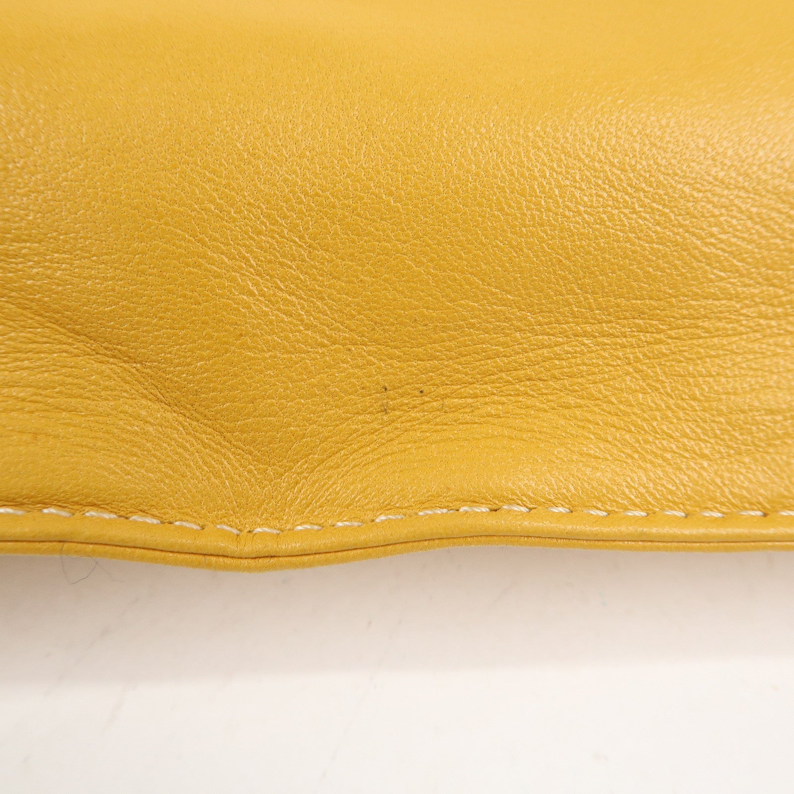 LOEWE Anagram Nappa Aire Leather Tote Bag Shoulder Bag Yellow