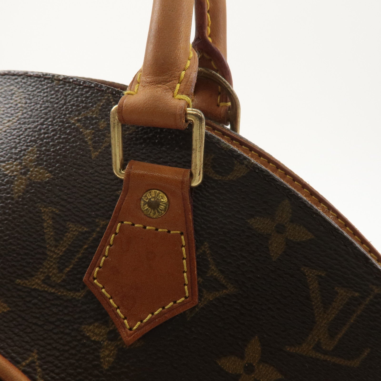 Louis Vuitton Monogram Ellipse MM Hand Bag Brown M51126