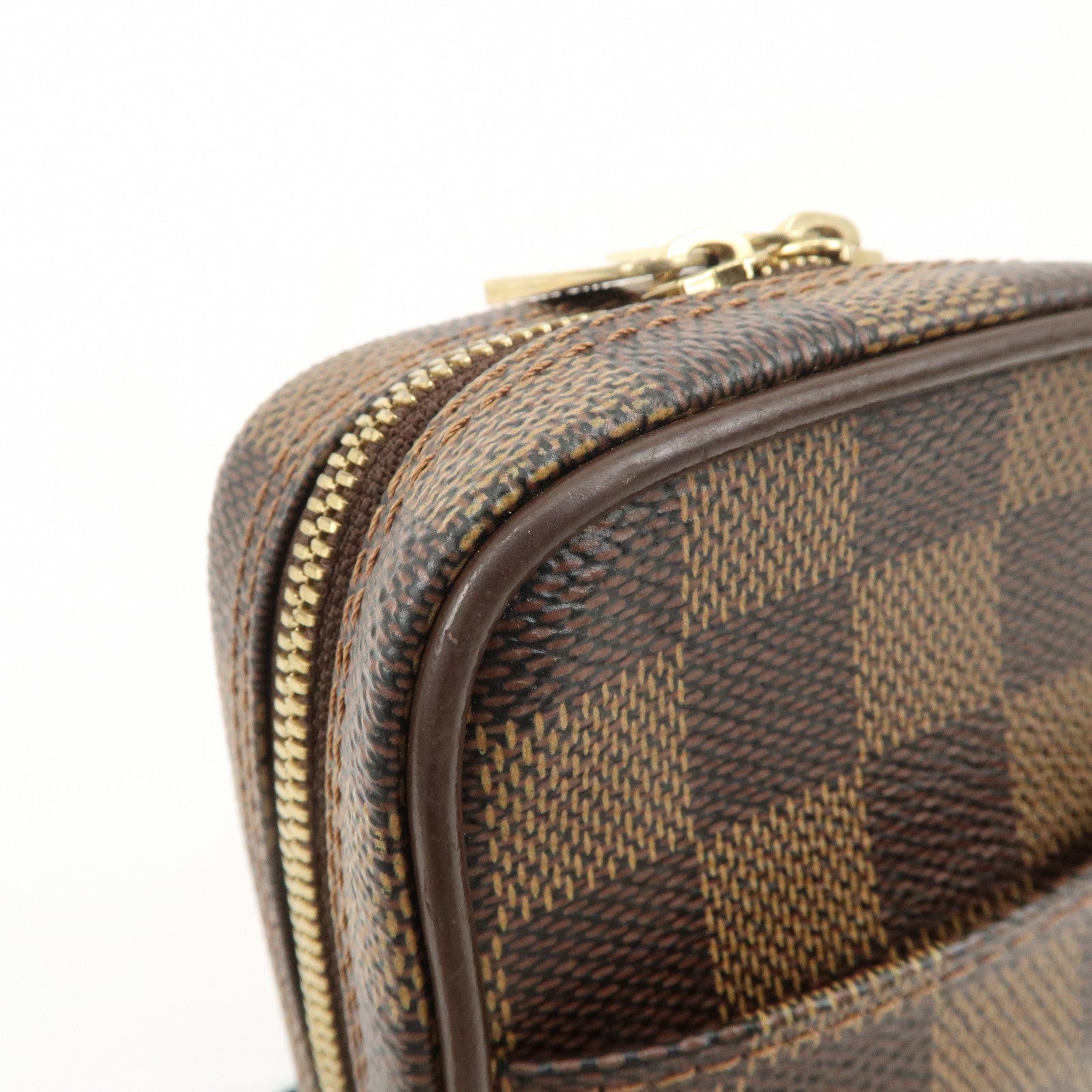 Louis Vuitton Damier Etui Okapi PM Camera Case Pouch N61738 Used