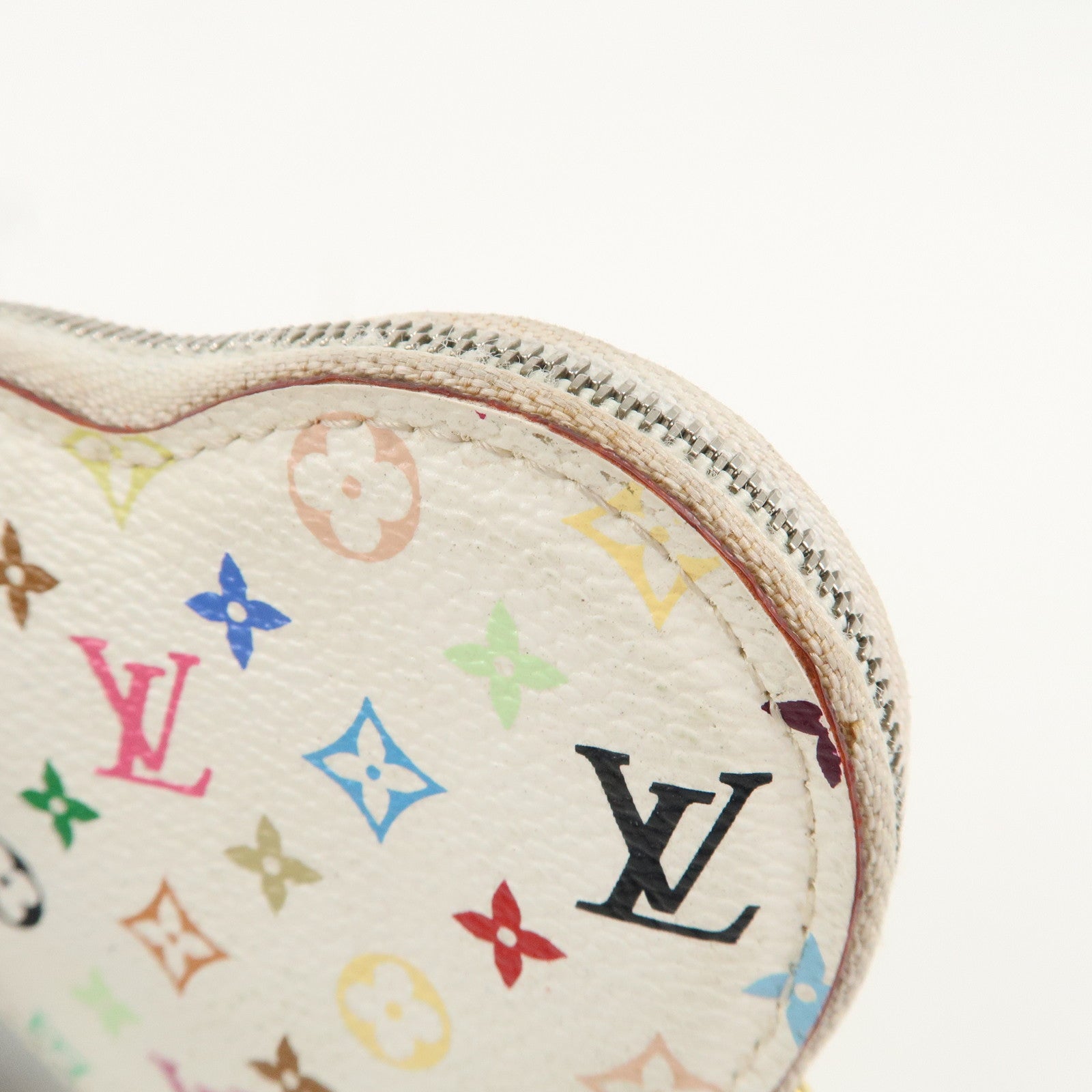 Louis Vuitton Monogram Multi Color Porte Monnaie Coeur M60040