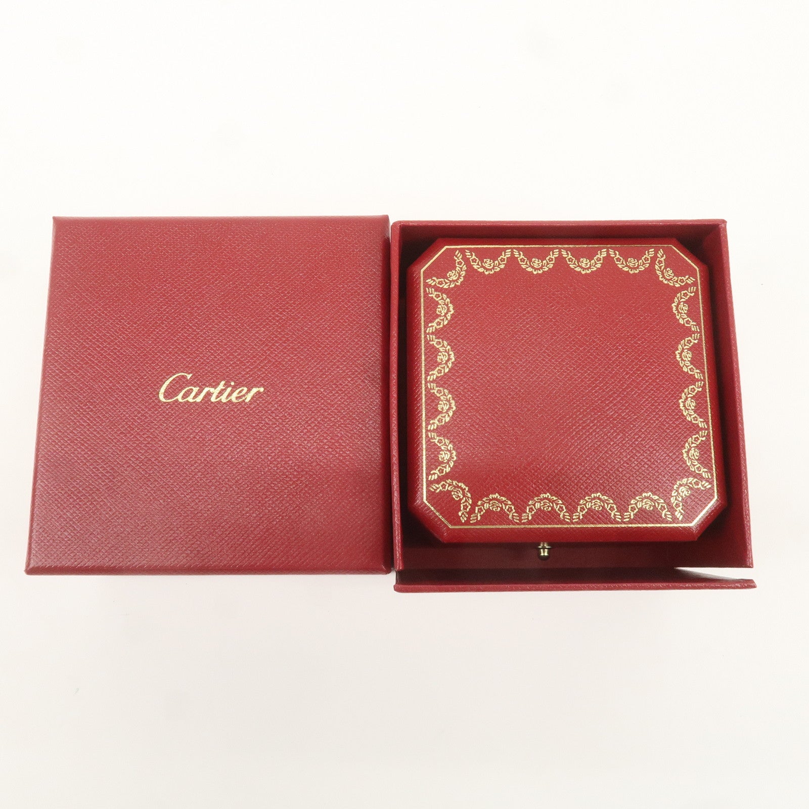 Cartier Set of 2 Ring Box Display Box Jewelry Box For Ring