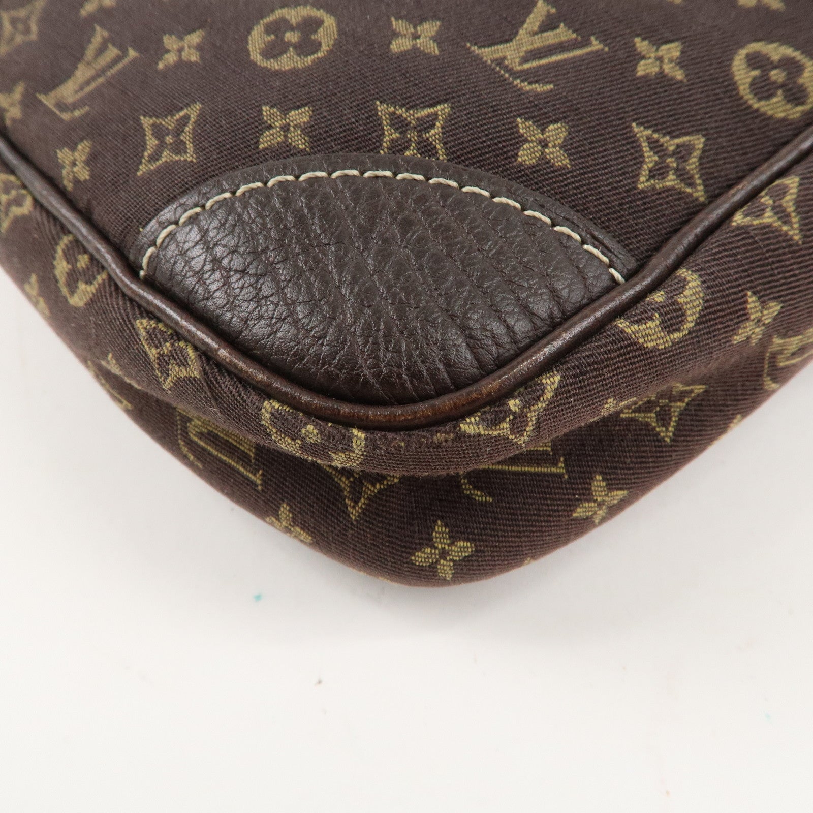 Louis Vuitton Monogram Mini Lin Danube Shoulder Bag Brown M95228