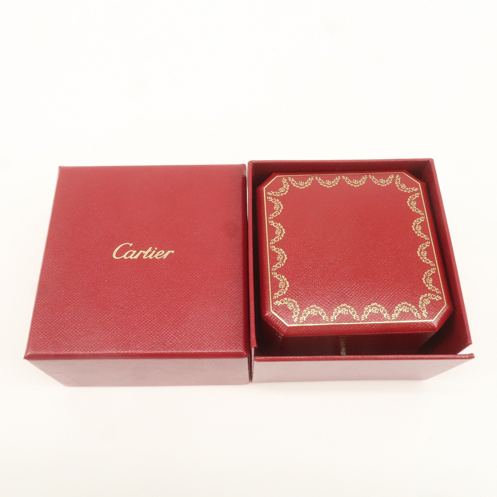 Cartier Set of 2 Ring Box Display Box Jewelry Box For Ring