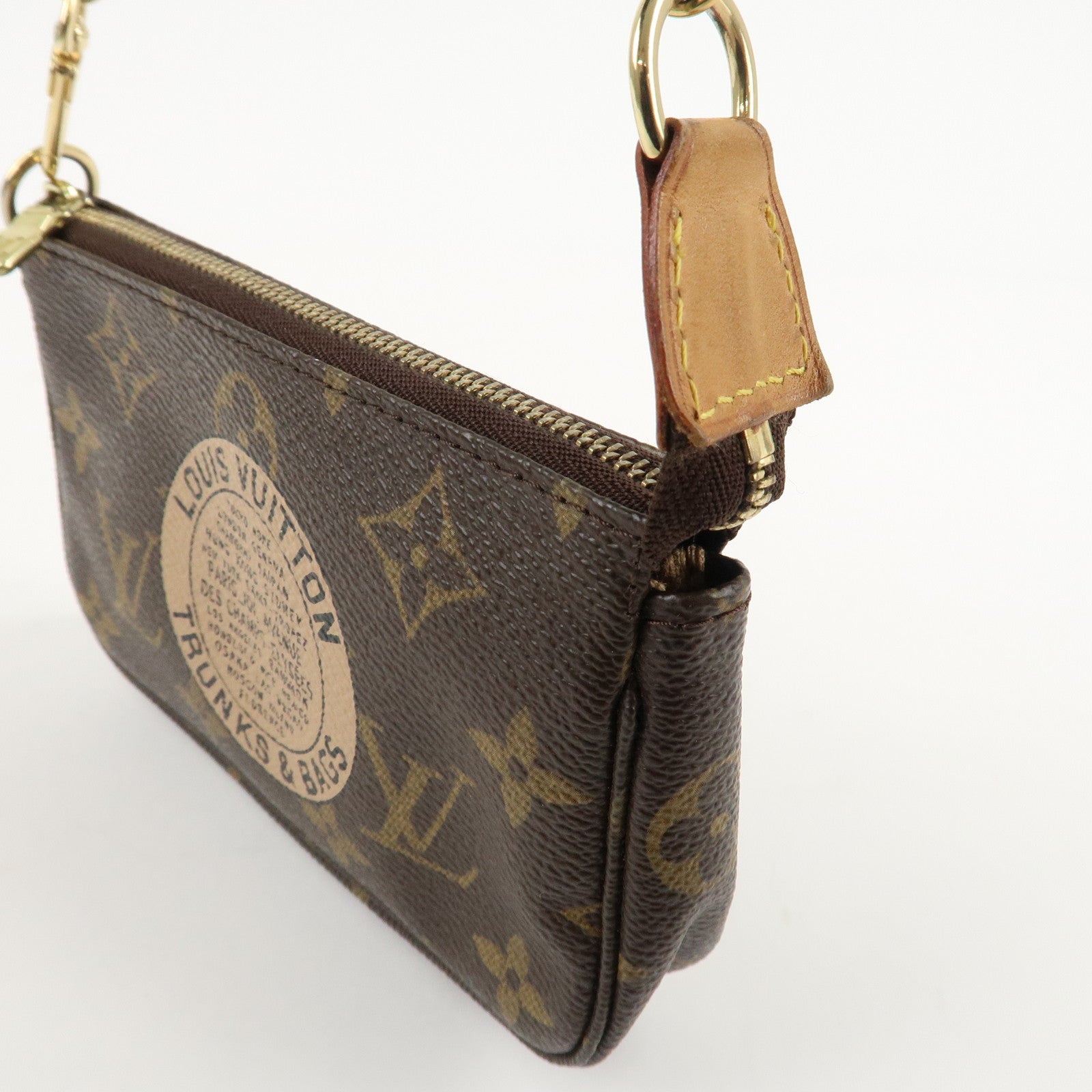 Louis Vuitton Monogram T&B Mini Pochette Accessoires Pouch M60153