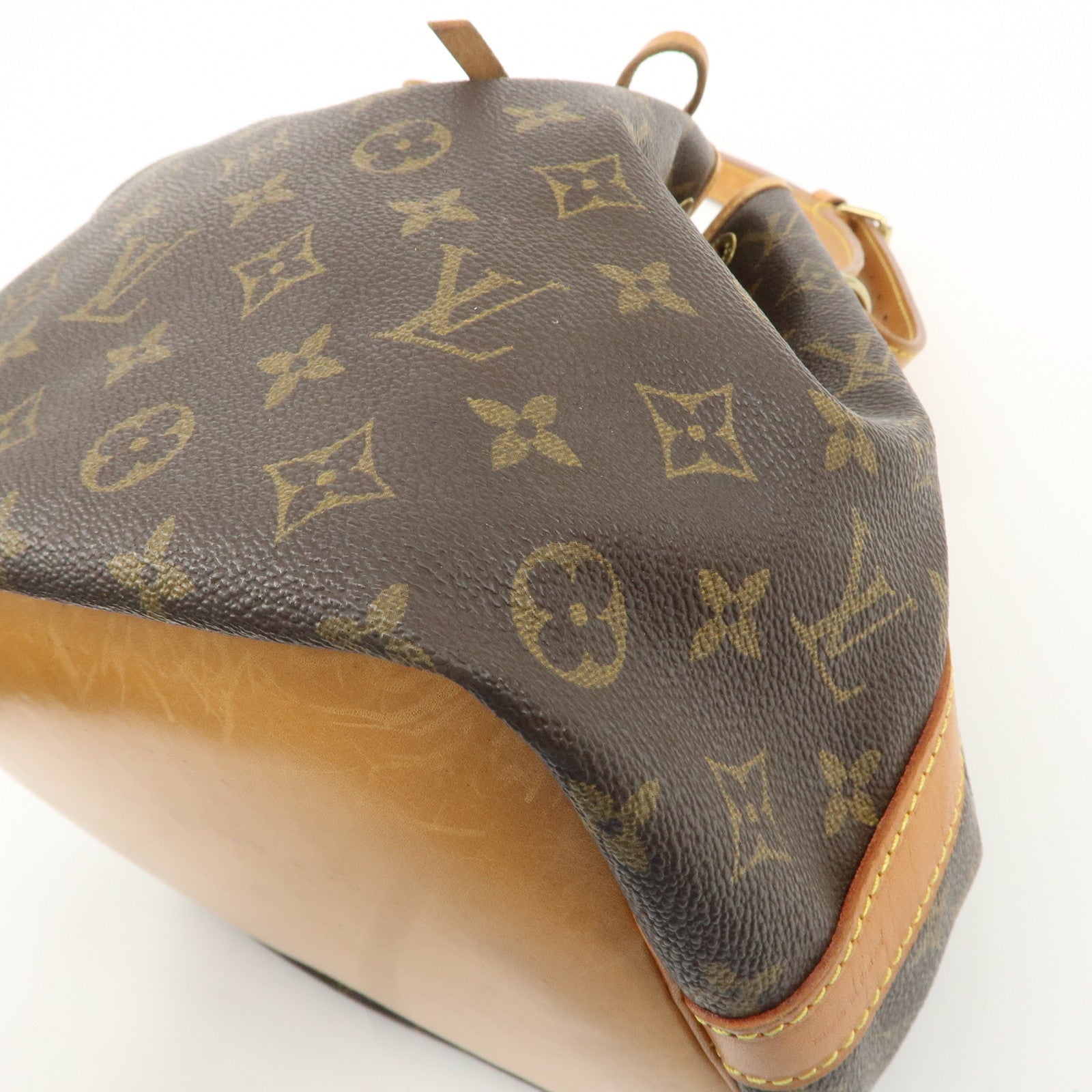 Louis Vuitton Monogram Petit Noe Shoulder Bag Brown M42226 Used