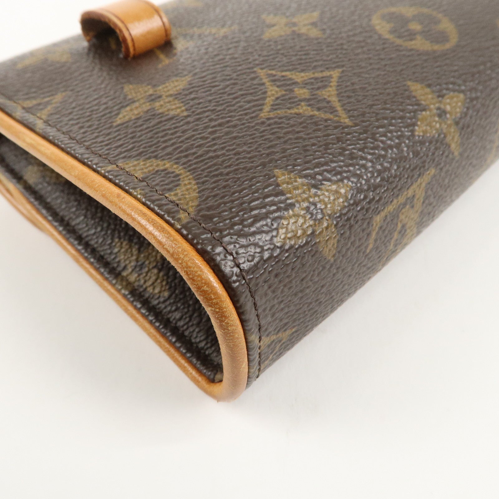 Louis Vuitton Monogram Pochette Florentine Waist Bag Belt XS M51855