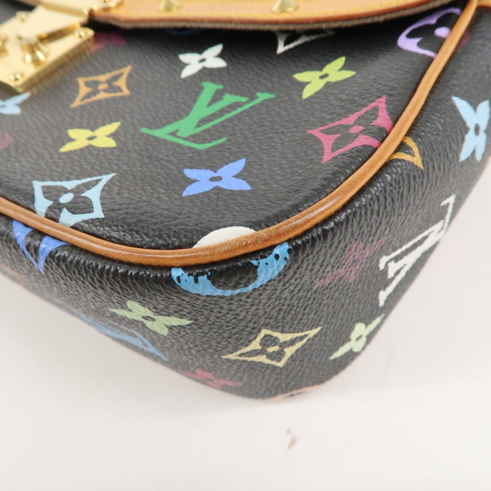 Louis Vuitton Monogram Multicolor Sologne Shoulder Bag Noir M92639