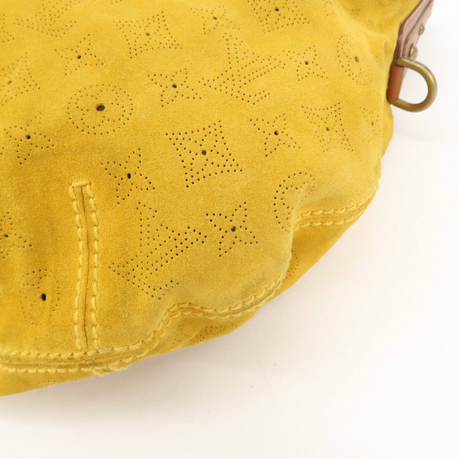 Louis Vuitton Monogram Mahina Onata GM Shoulder Bag Yellow M95118 Used