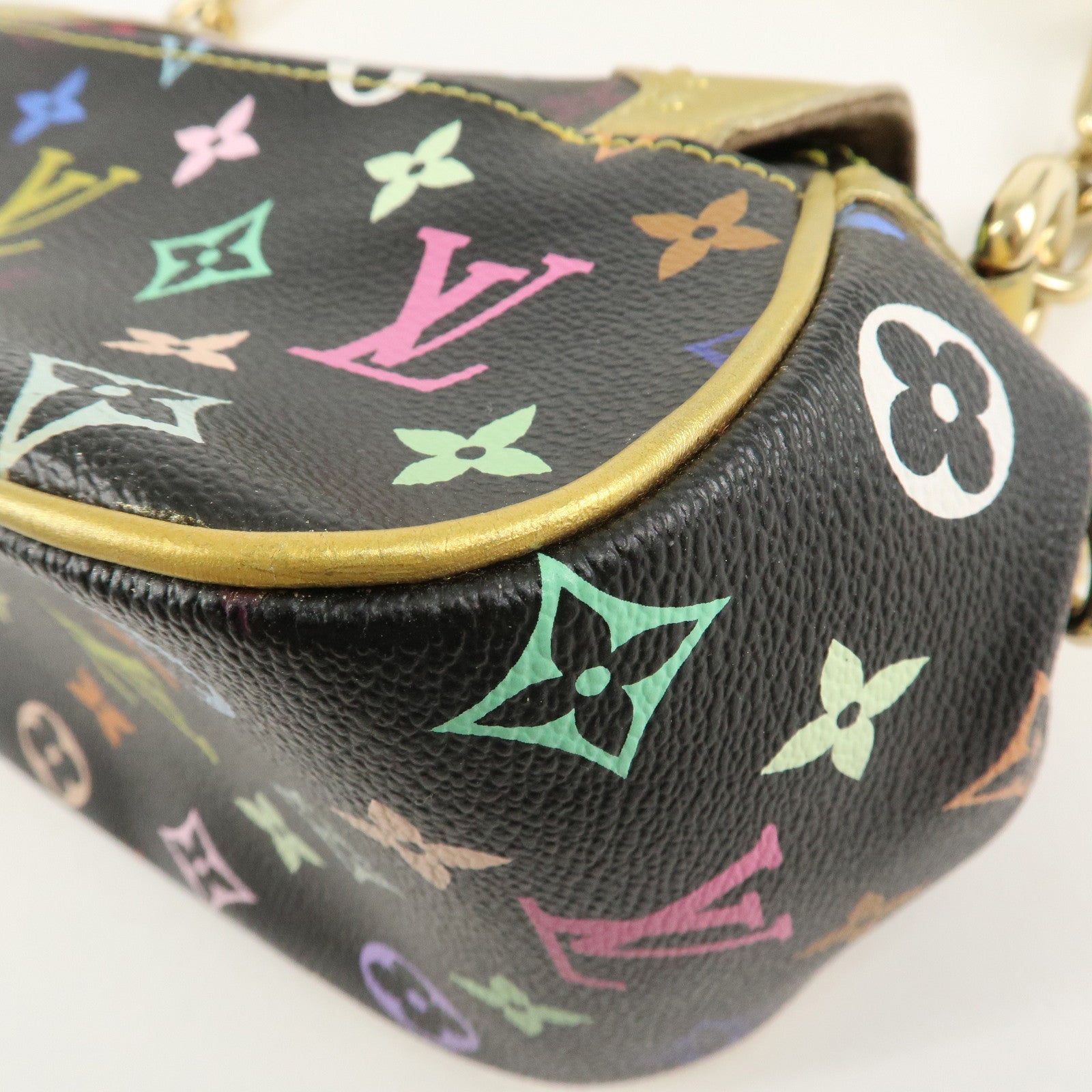 Louis Vuitton Monogram Multicolor Marilyn All Hand Bag M40207 Used