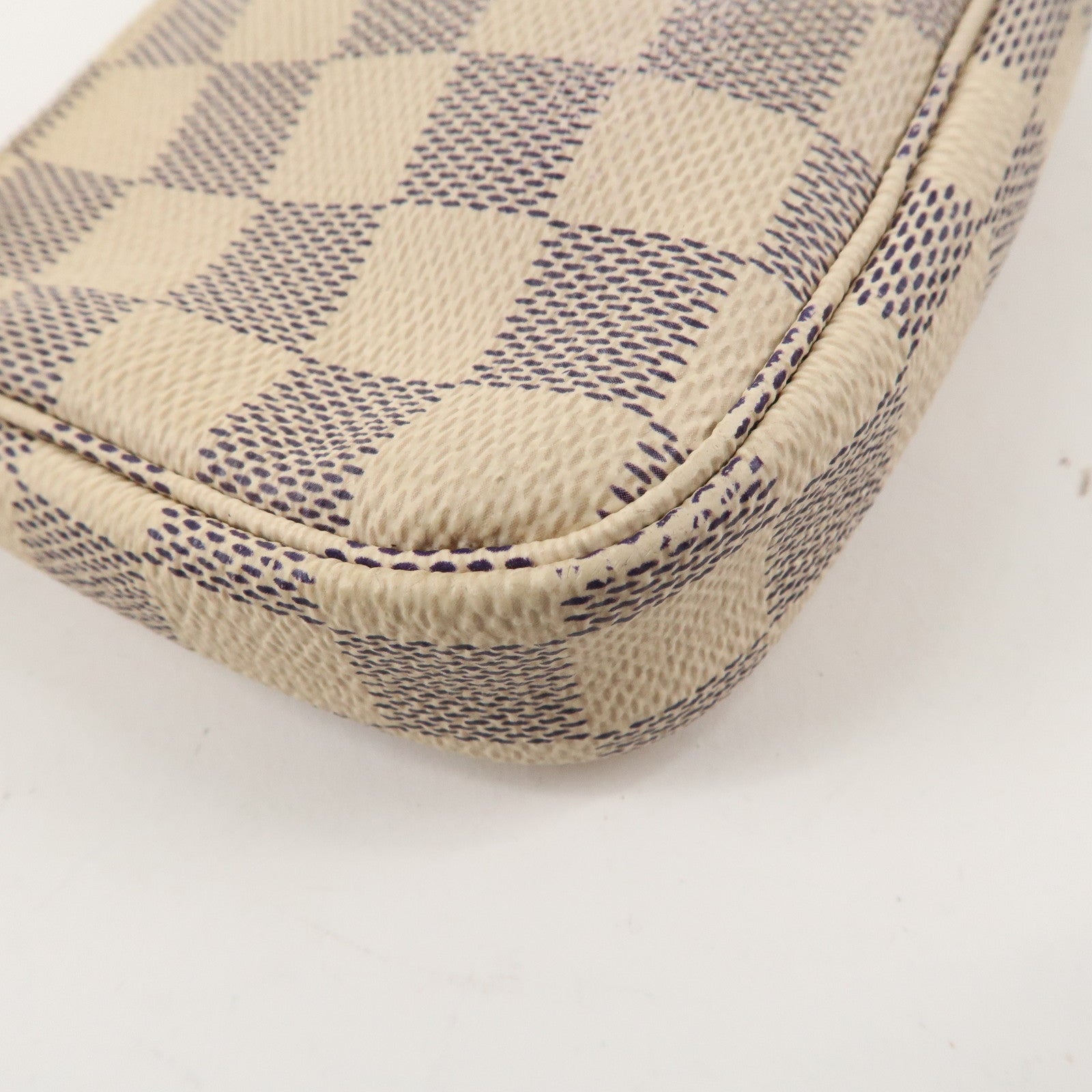 Louis Vuitton Damier Azur Mini Pochette Accessoires Pouch N58010