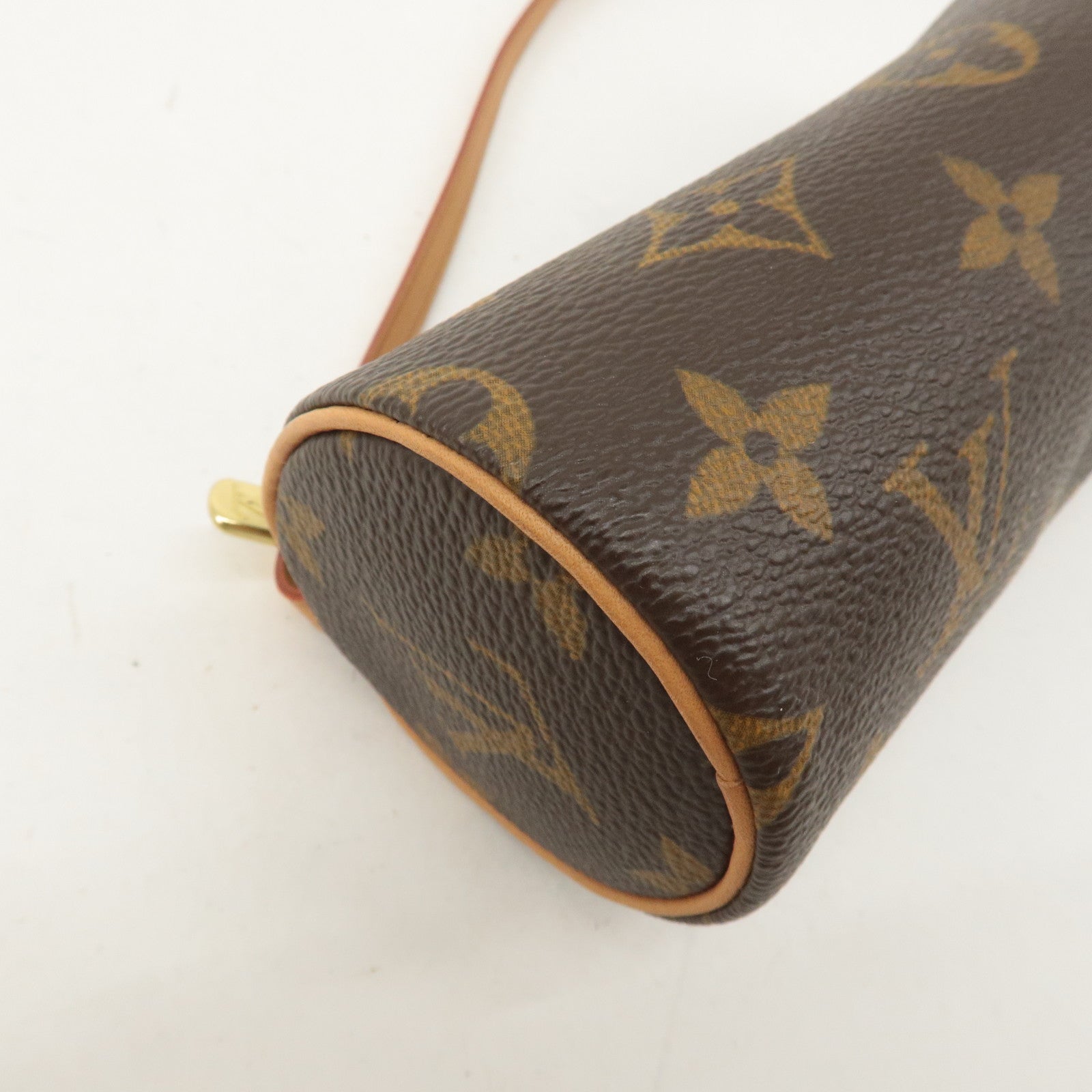 Louis Vuitton Monogram Mini Pouch for Papillon Hand Bag Brown