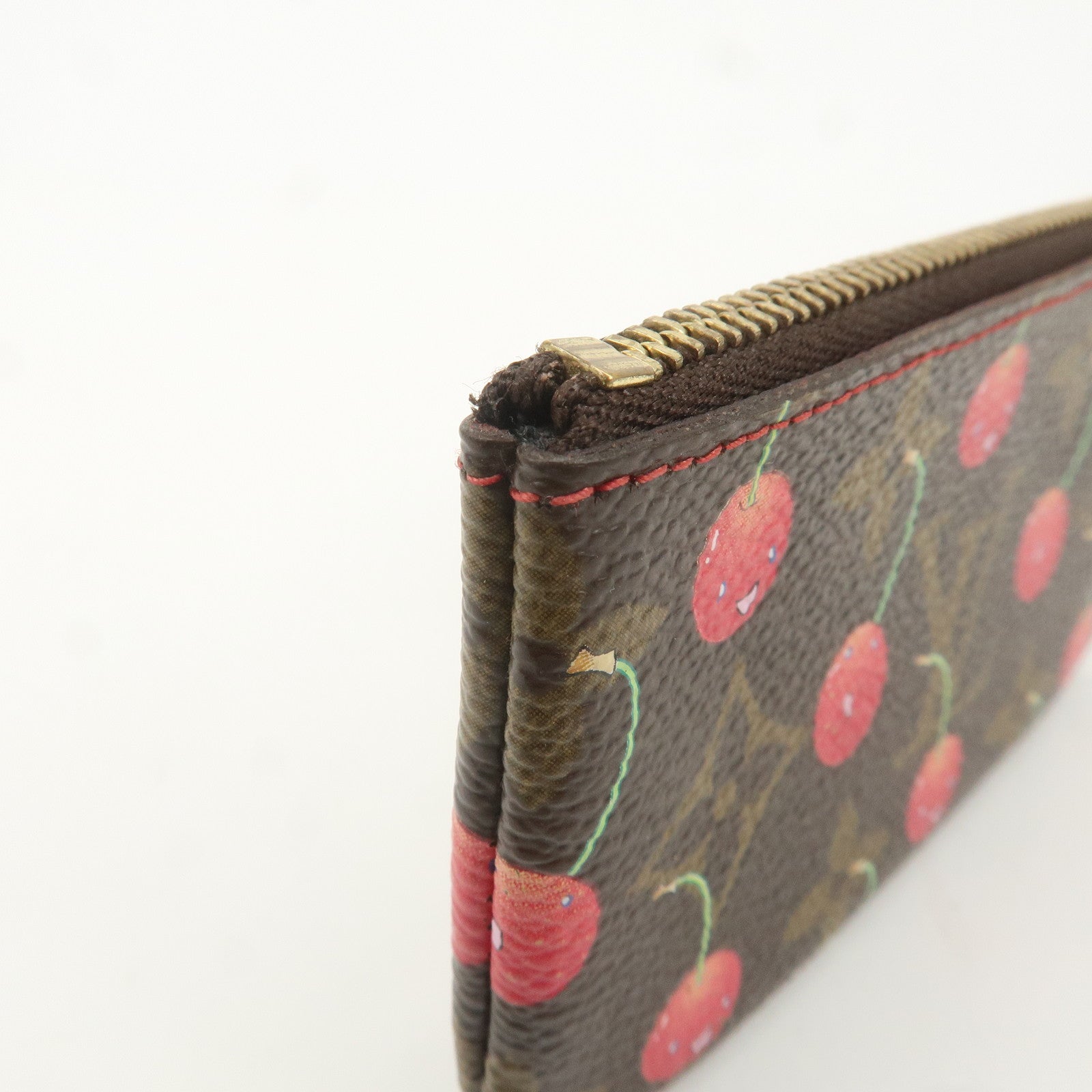 Louis Vuitton Murakami Cherry Pochette Cles Coin Case M95042