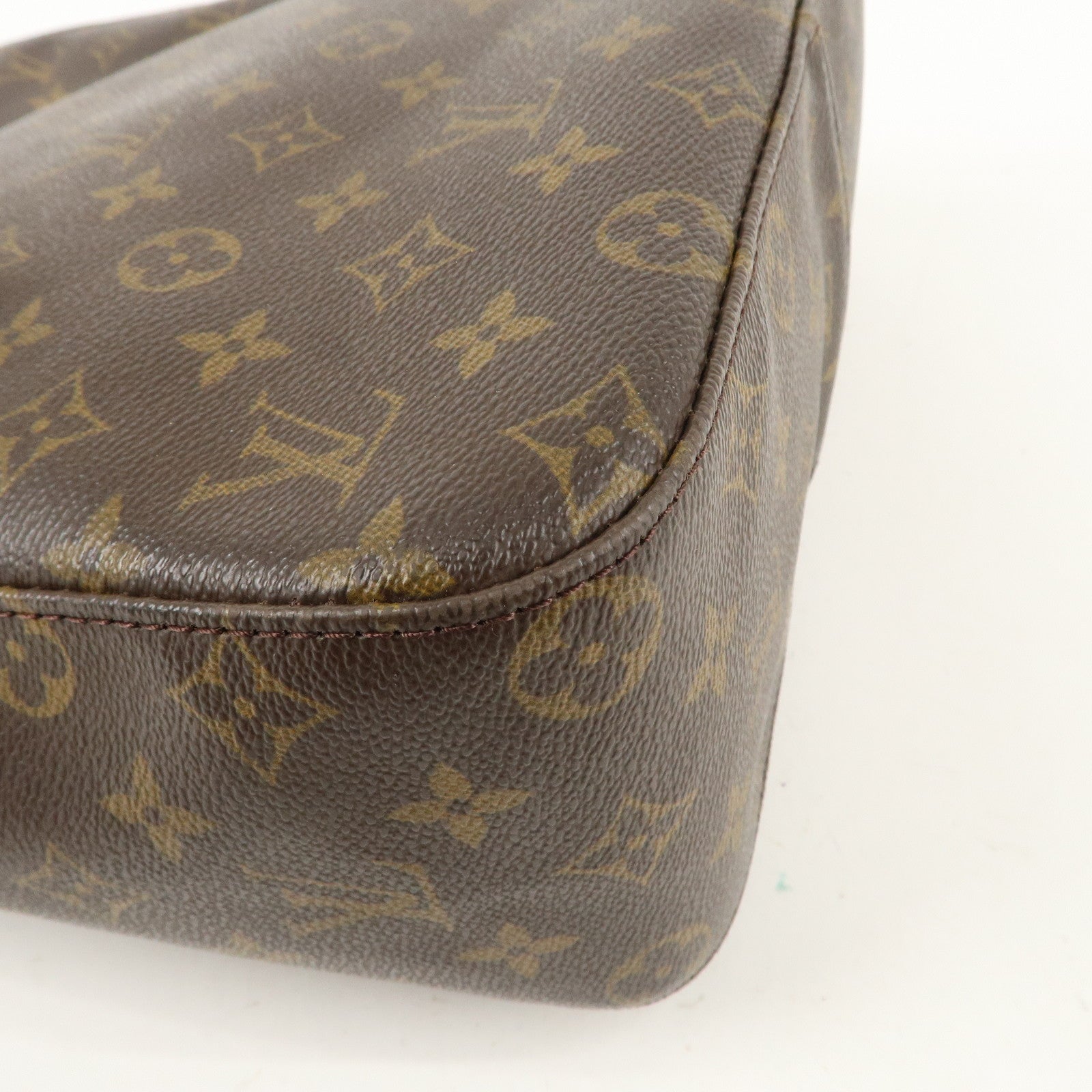 Louis Vuitton Monogram Looping GM Shoulder Bag Brown M51145