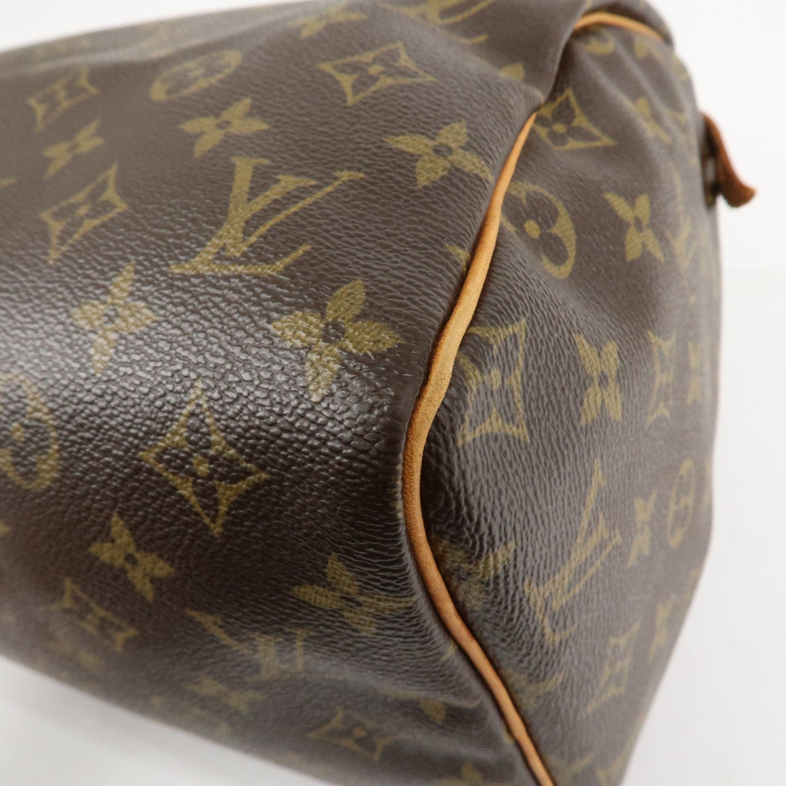 Louis Vuitton Monogram Speedy 30 Hand Bag Boston Bag M41526 Used