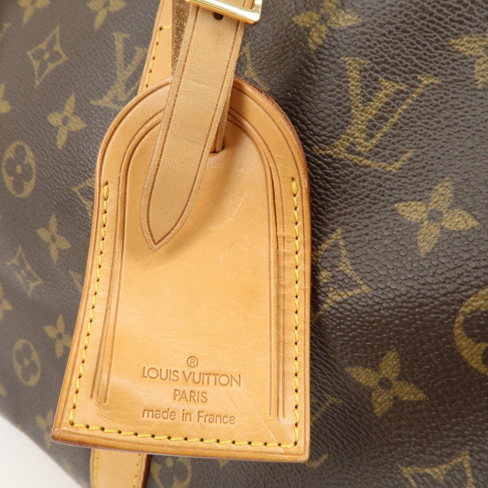 Louis Vuitton Monogram Keep All 45 Boston Bag Brown M41428 Used