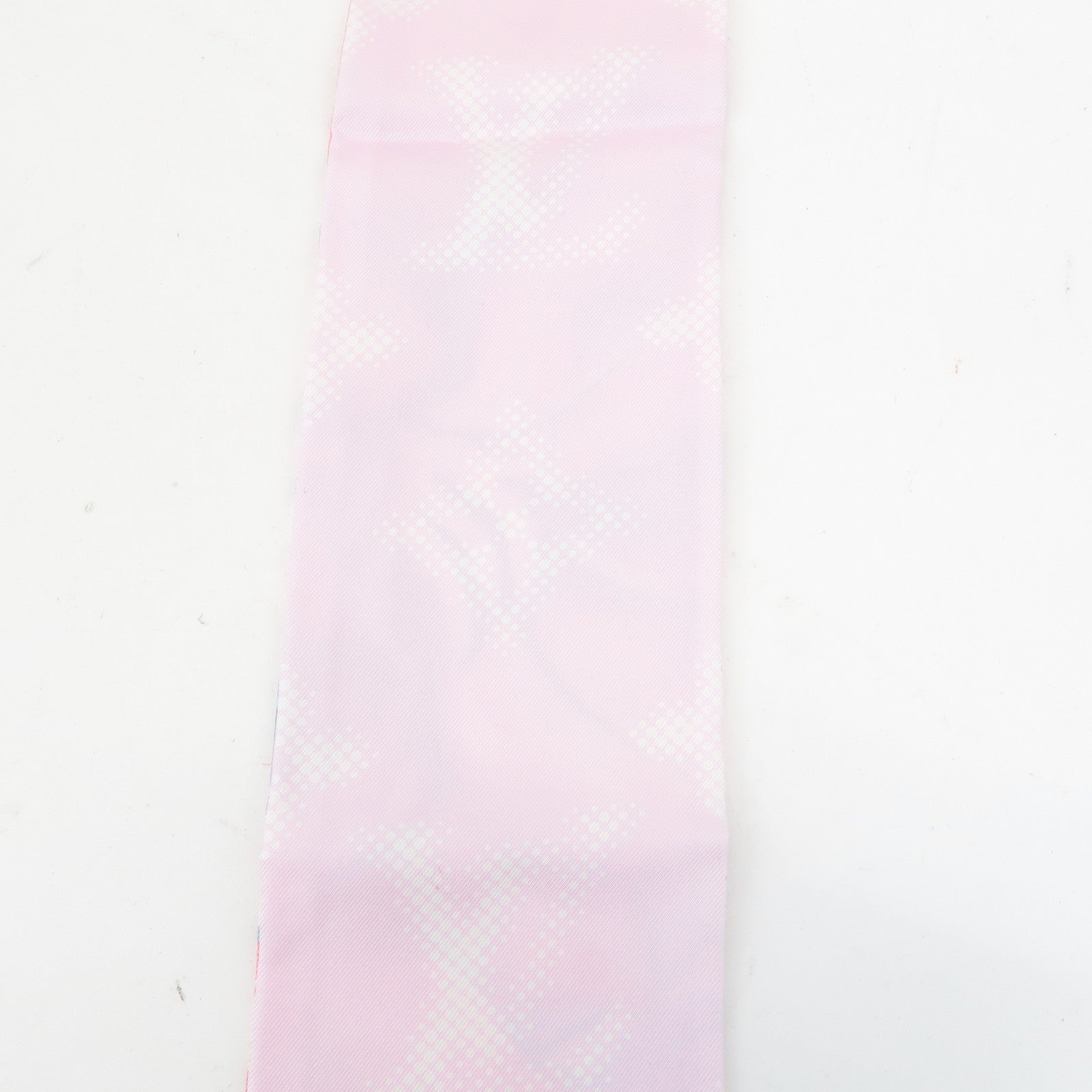 Louis Vuitton Bandeau Malfleur Scarf M76969 Pink Blue Used